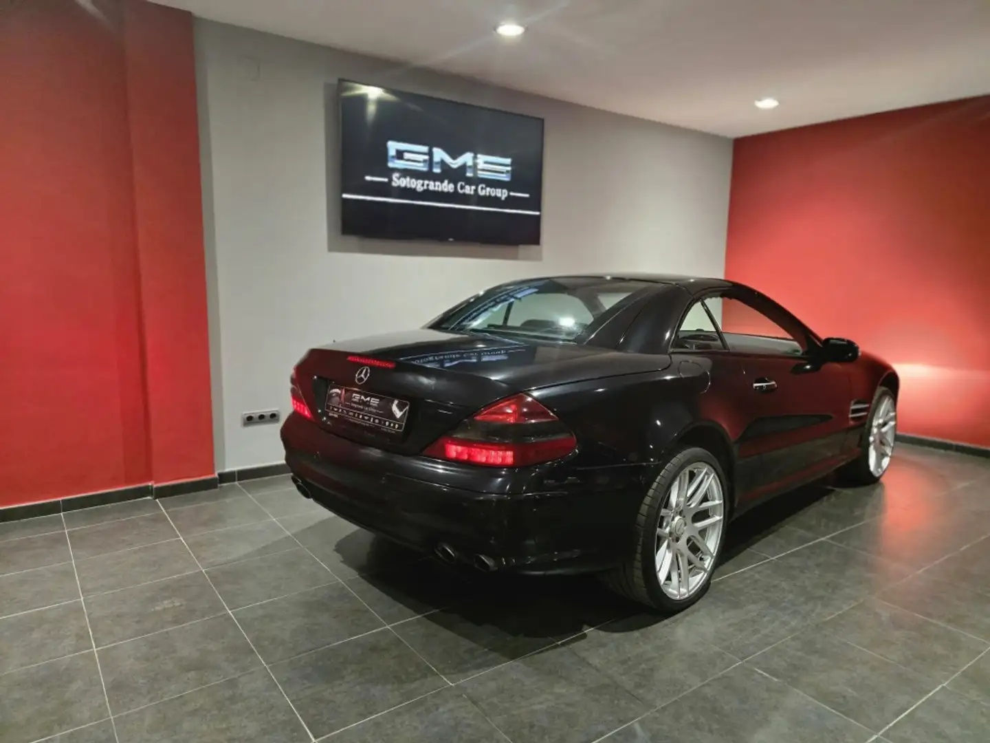 Mercedes-Benz SL 55 AMG Aut. Negro - 2