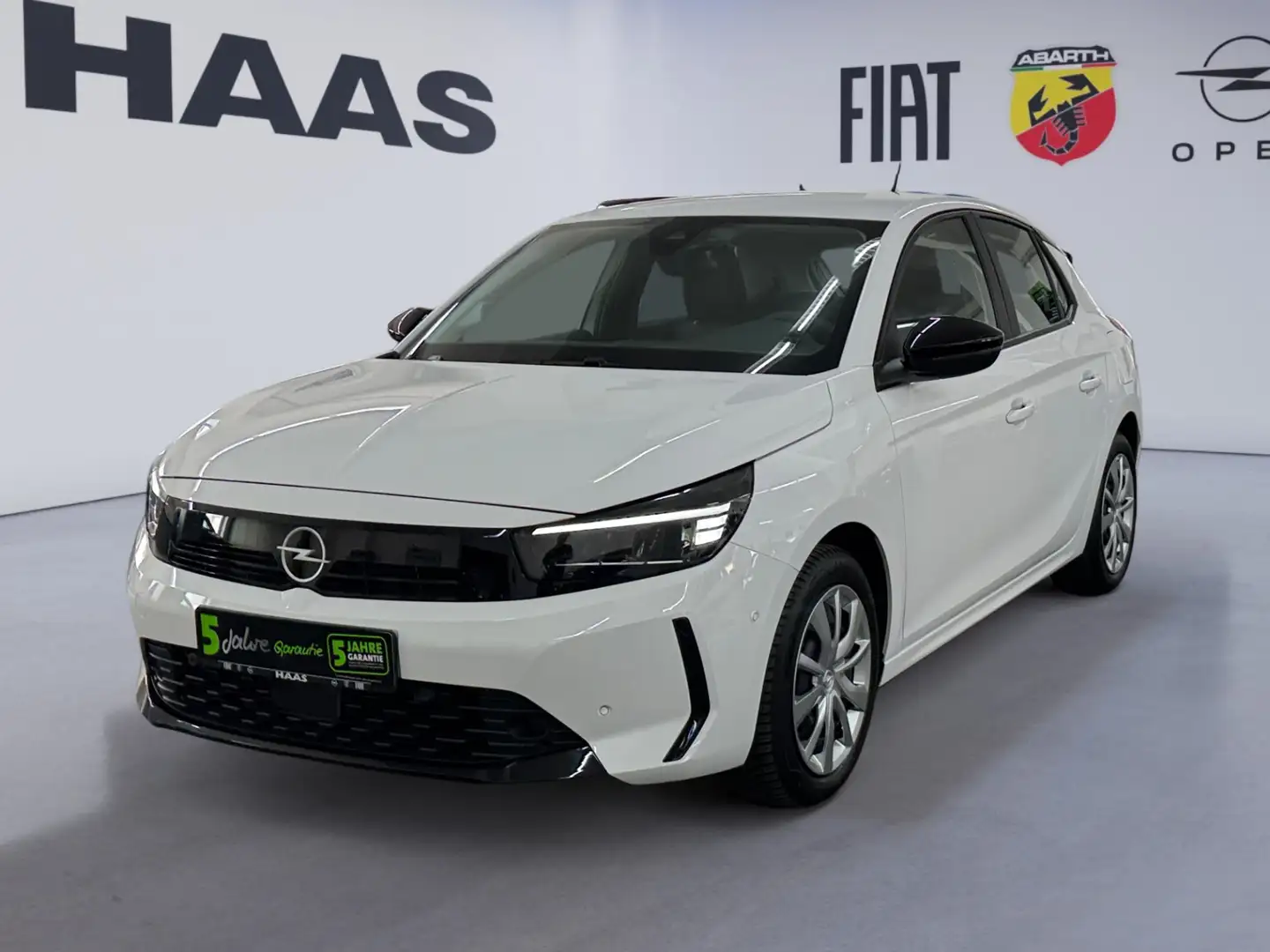 Opel Corsa F 1.2 Turbo Edition bis zu 5 Jahre Garantie Weiß - 2