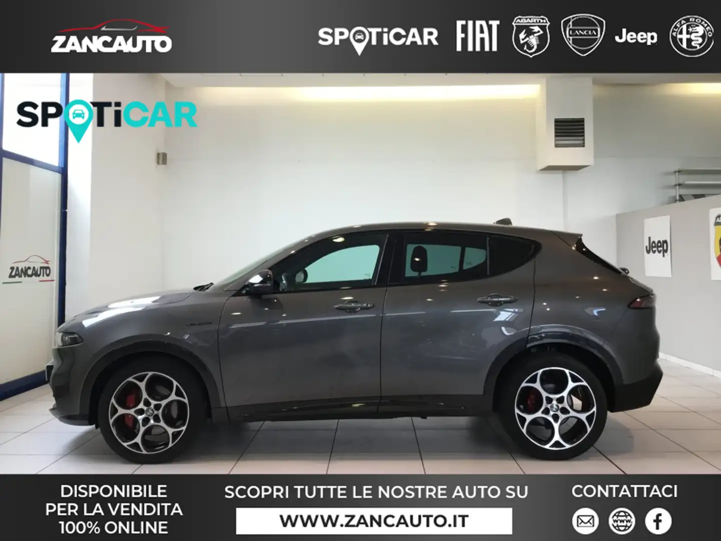 Alfa Romeo Tonale 1.3 280 CV PHEV AT6 Q4 Veloce my24 Grigio - 1
