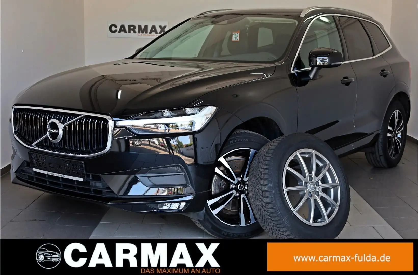 Volvo XC60 Momentum Pro T.Leder,Navi,LED,Kamera,Apple Negru - 1