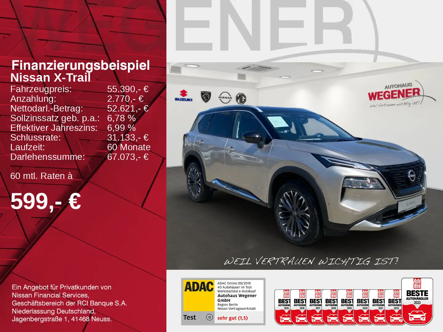 Nissan X-Trail X-TRAIL 1.5 VC-T e-POWER 204 PS 4x2 Tekna+ 5 Sit Argent - 2
