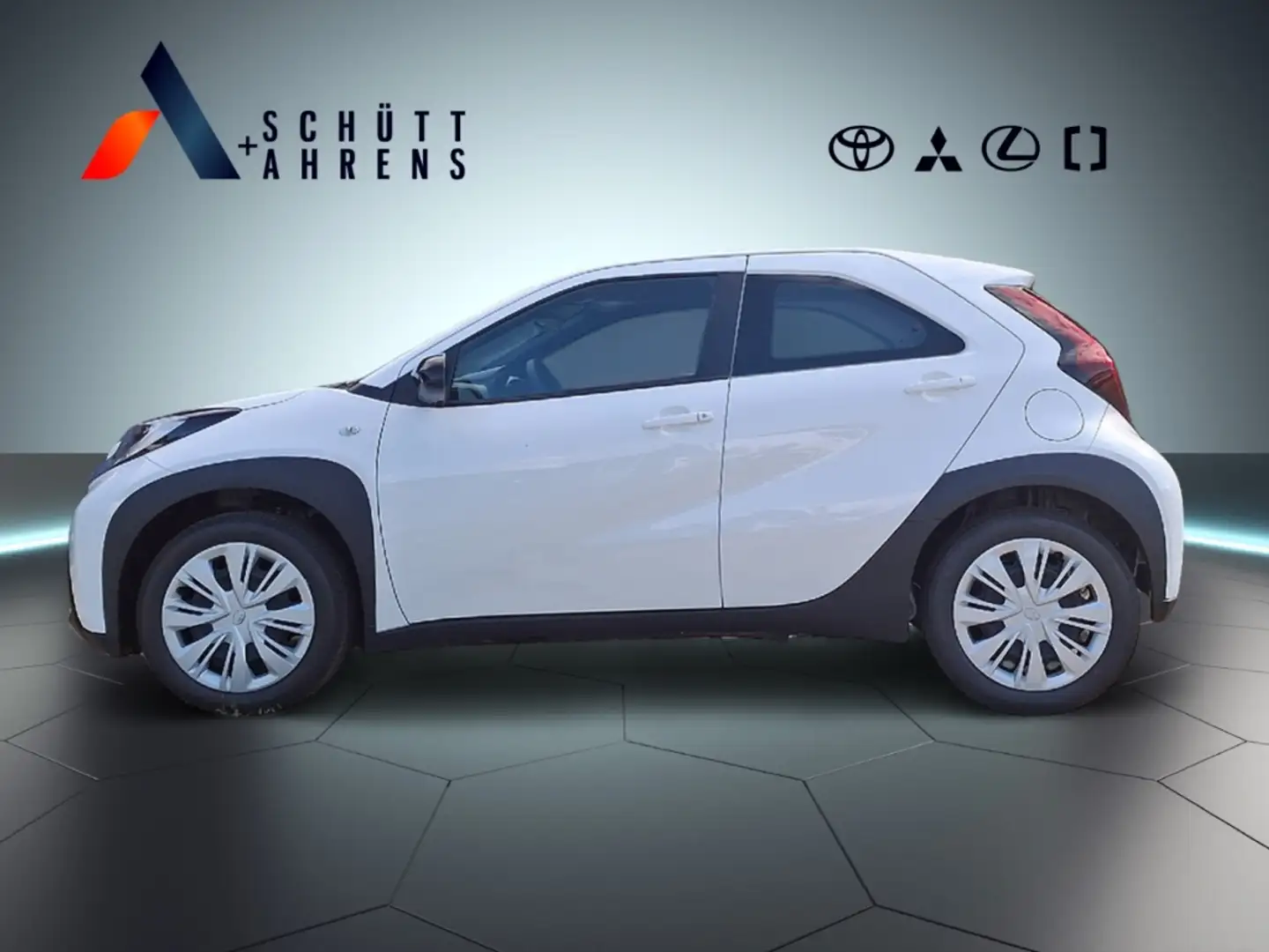 Toyota Aygo X 1,0 l Business Edition SHZ Spurhalteass. Rückfahrk Blanc - 2