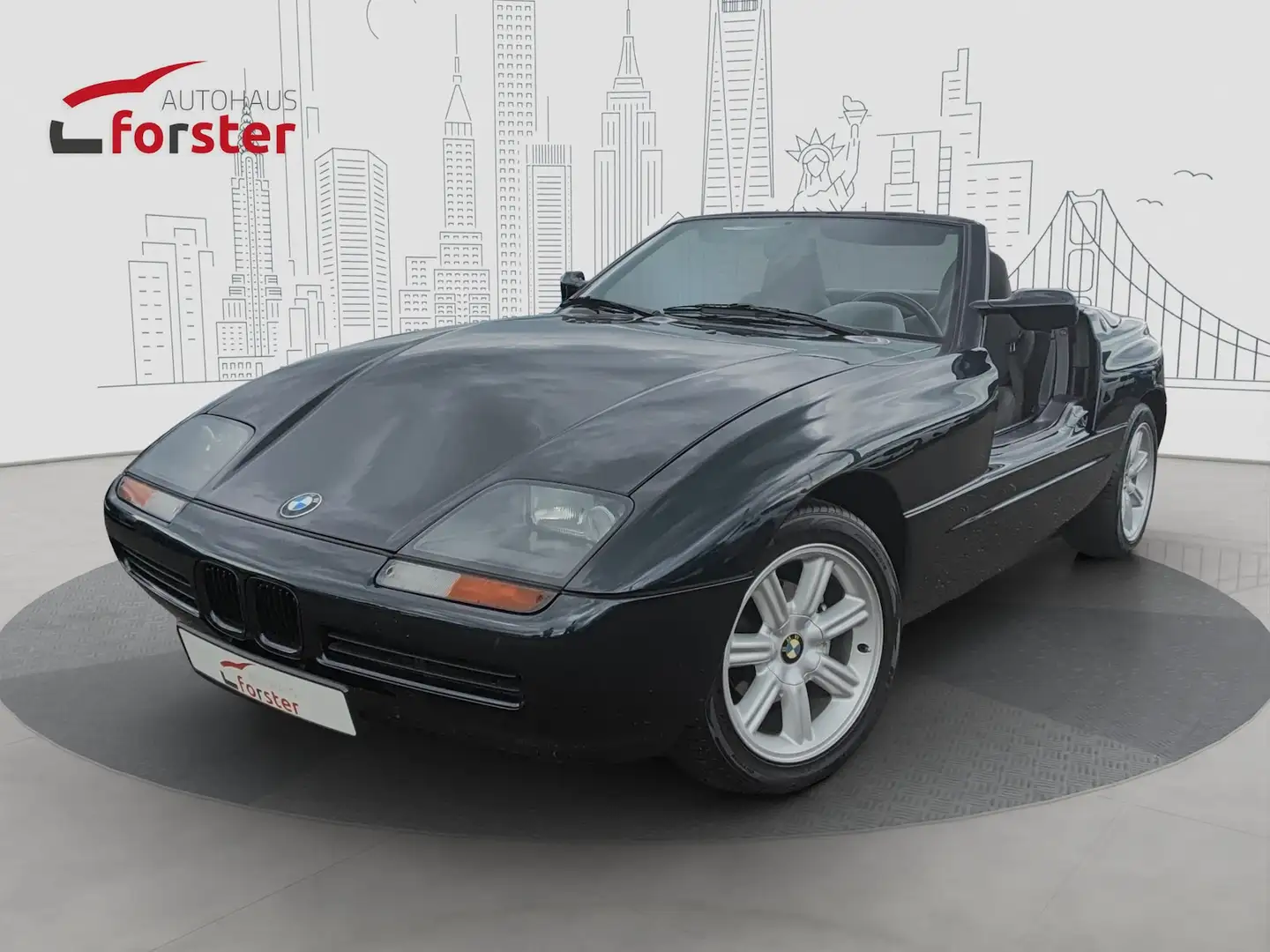 BMW Z1 Raodster orig. KM 42150 orig. Lack Чёрный - 1