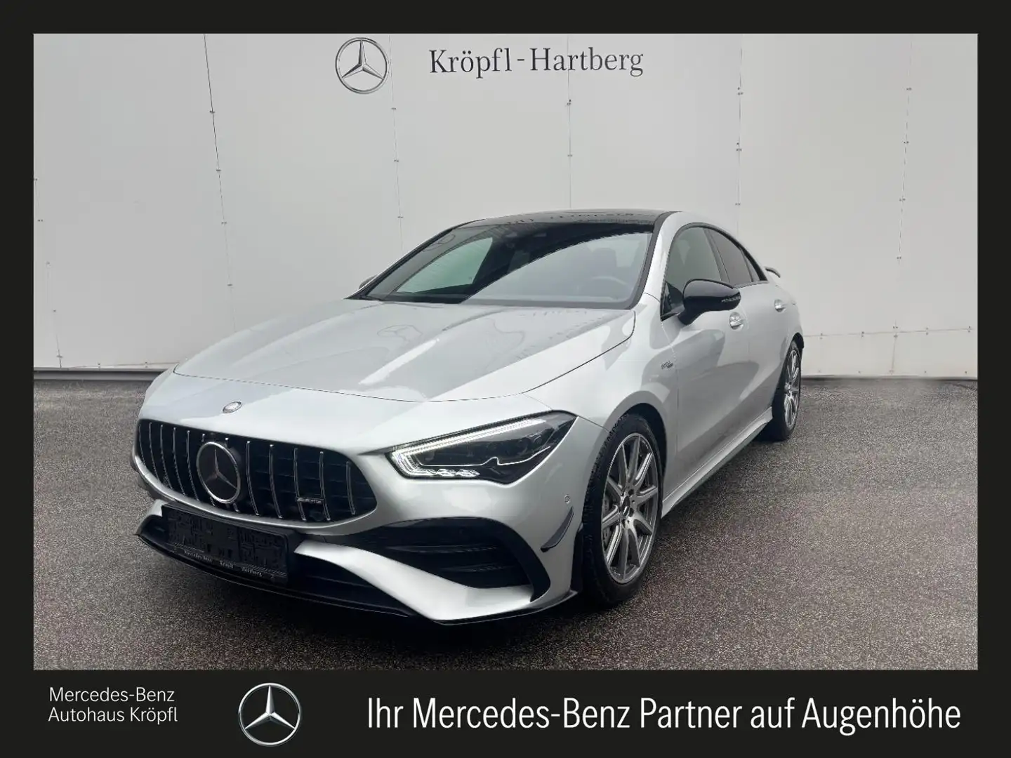 Mercedes-Benz CLA 35 AMG AMG CLA 35 4MATIC Coupé AMG Distr KeyGo Silber - 1