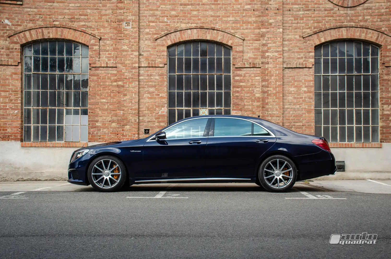 Mercedes-Benz S 63 AMG 4Matic, lang, Keramik, Burmester nur 73 tkm Blau - 1