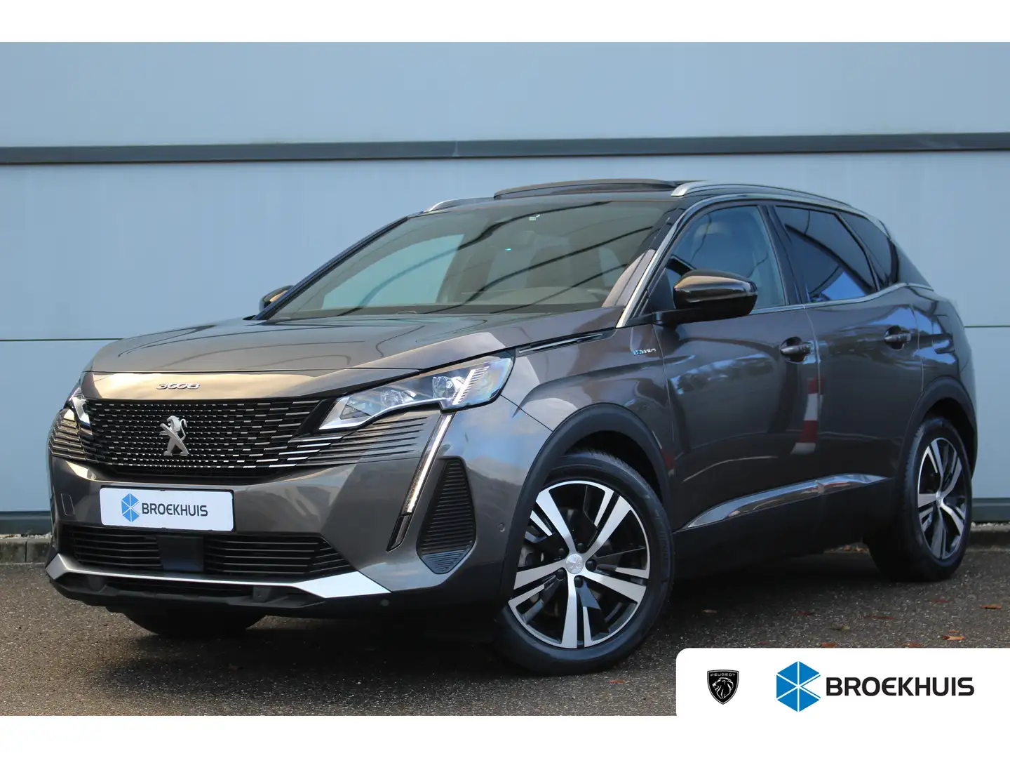 Peugeot 3008 1.6 HYbrid4 300 PK GT | Pano | Adap. Cruise | Came Gris - 1