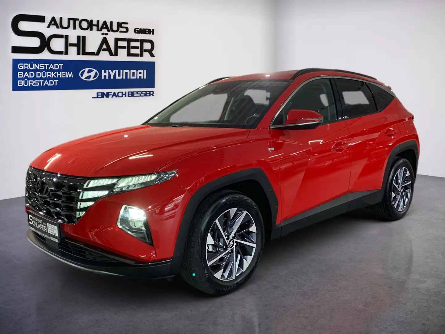 Hyundai TUCSON TUCSON 1.6 T-GDI 7-DCT Trend Mild-Hybrid el.HK K Piros - 1