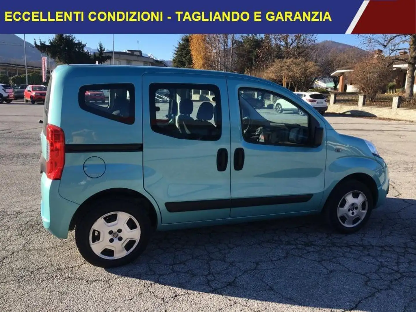 Fiat Qubo 1.4 77cv Easy 23.500 KM!! Bleu - 2