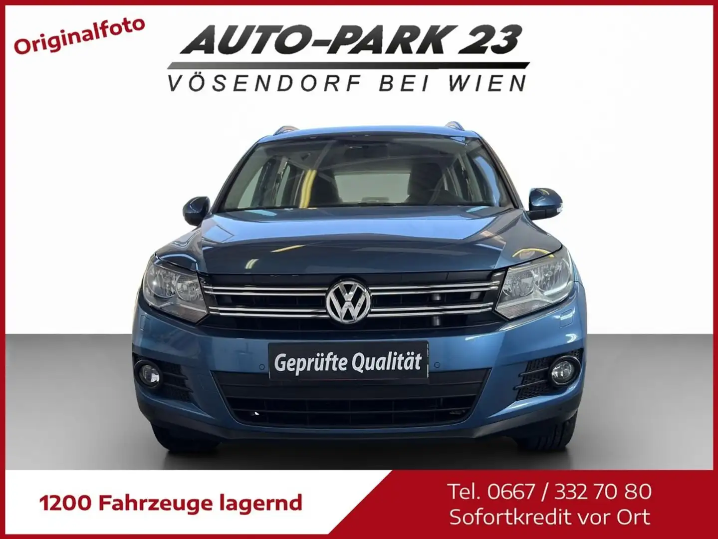 Volkswagen Tiguan TIGUAN 2,0 TDI SCR*1JAHR-GARANTIE**MOD2017 Blau - 2