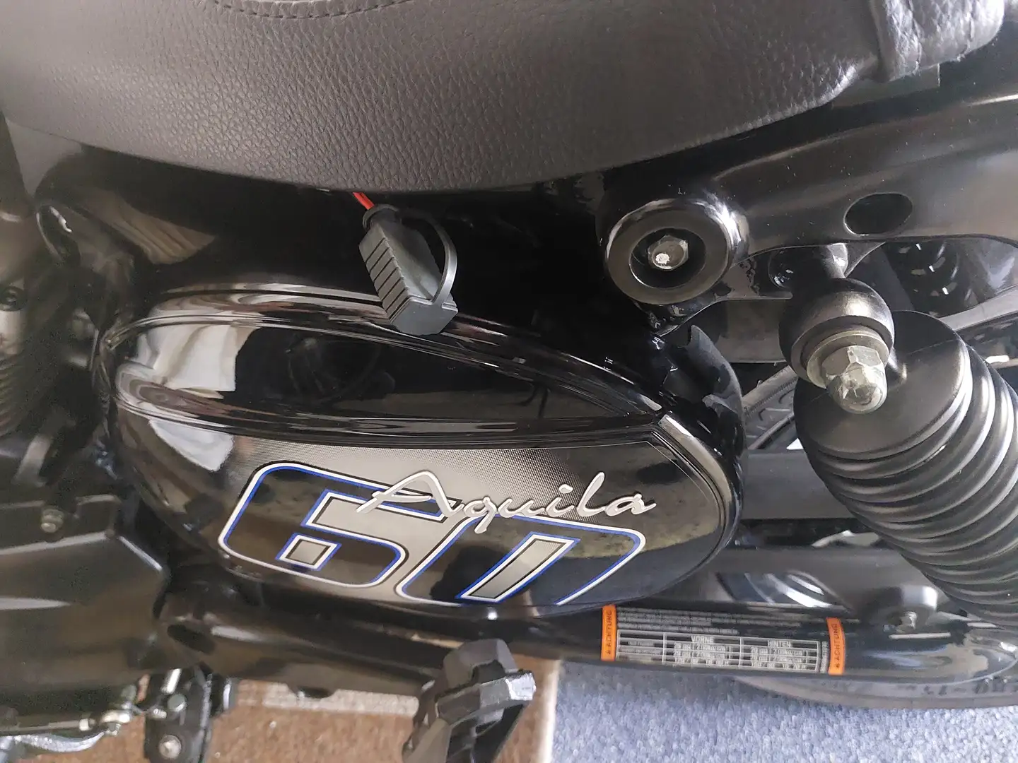 Hyosung GV 125 S Czarny - 2