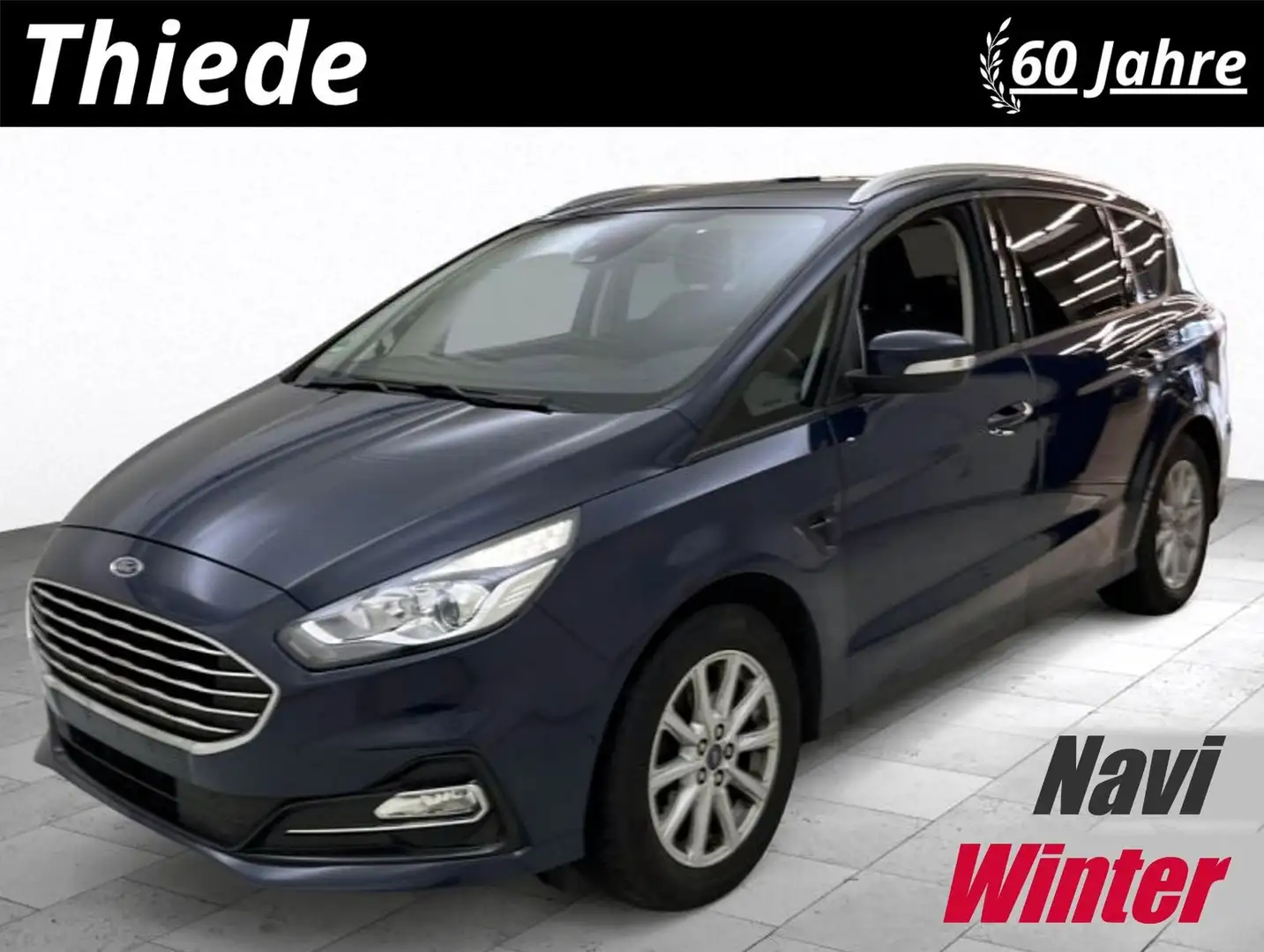 Ford S-Max 2.0D TREND NAVI/SHZ/PDC/NEBEL/SPORT/DAB+ Bleu - 1