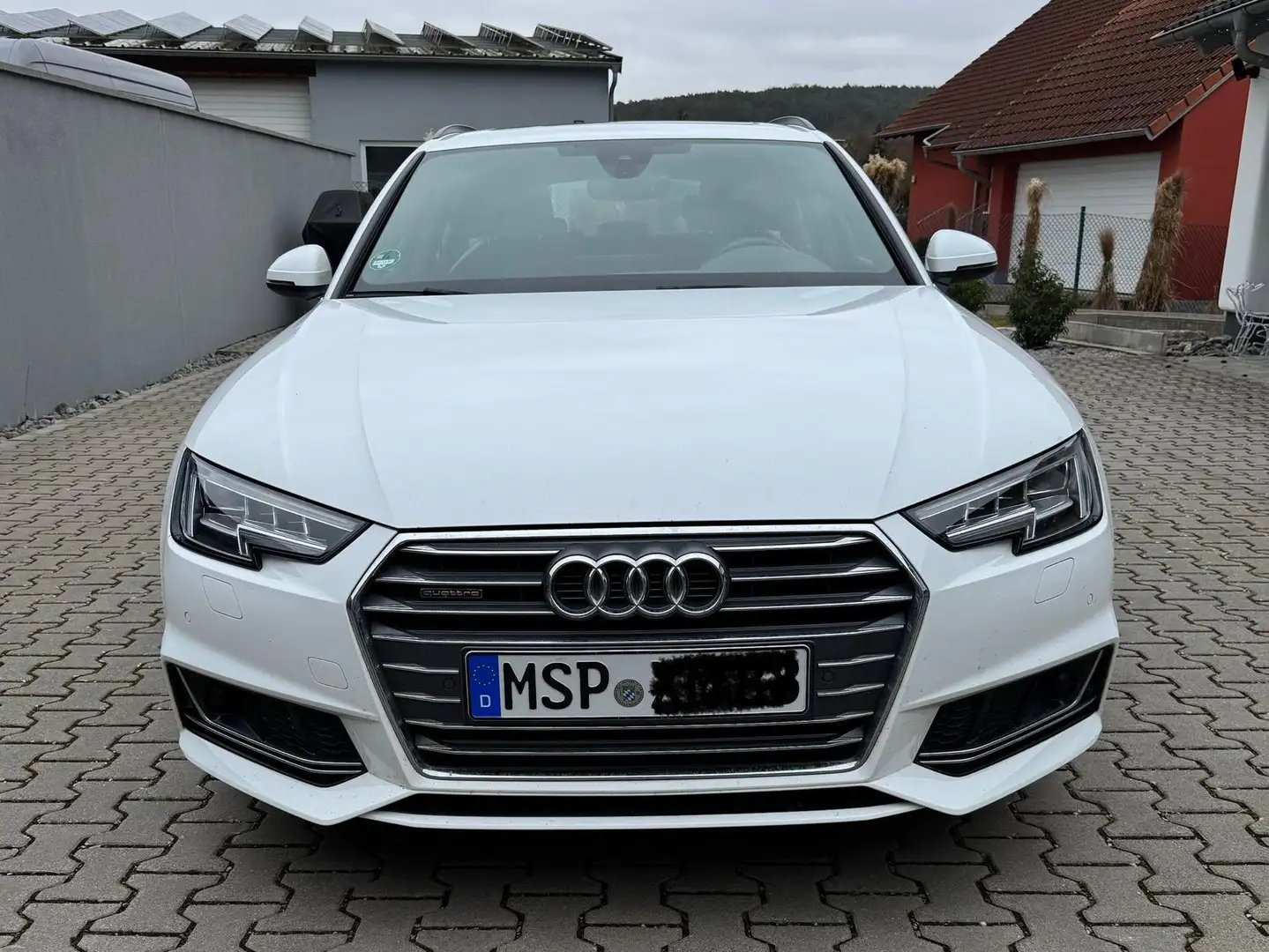 Audi A4 A4 Avant 2.0 TDI S tronic quattro sport Weiß - 1