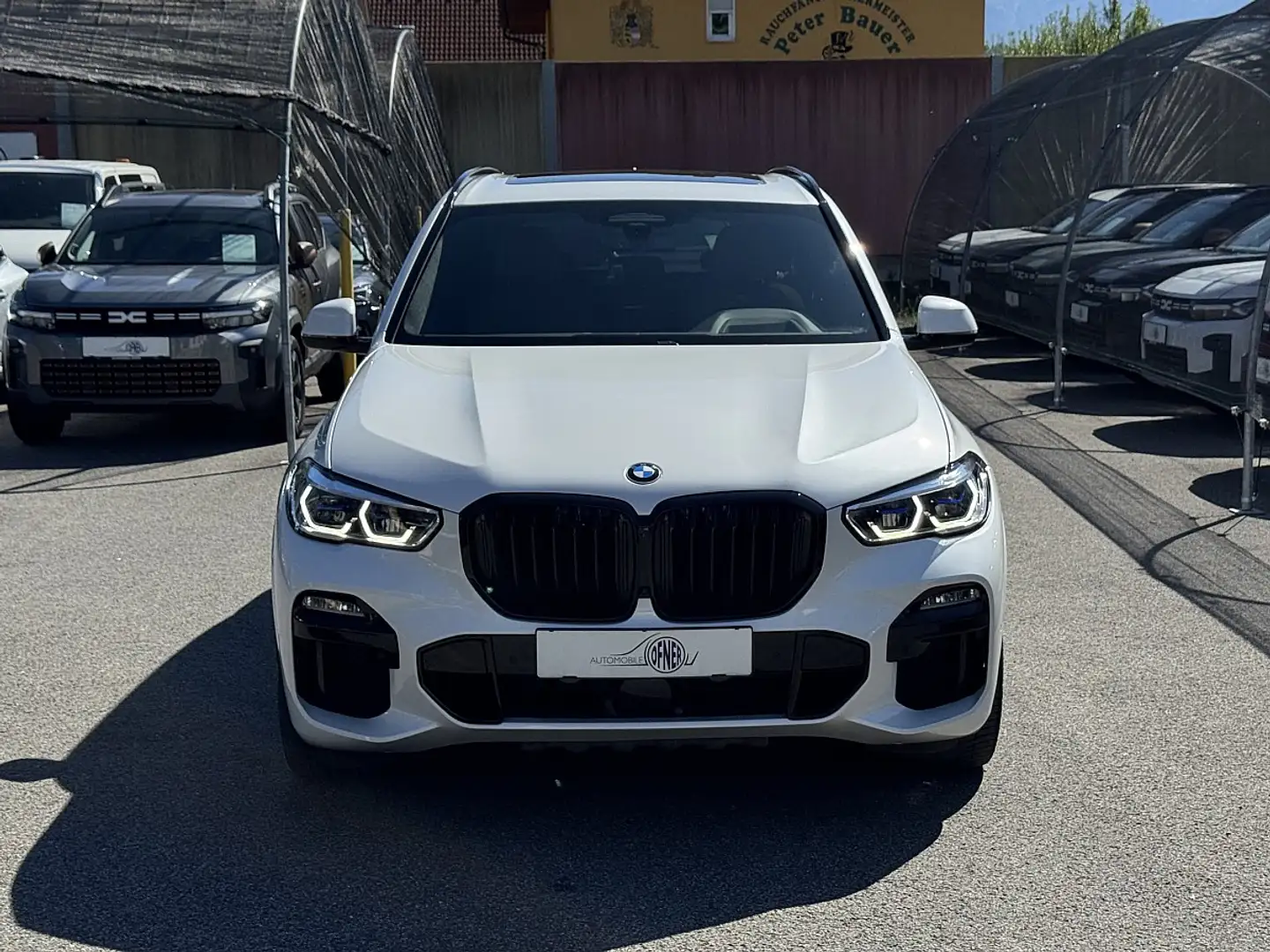 BMW X5 xDrive40d 48V Aut. M-Sport AHK Luft Standhzg He... Blanc - 2