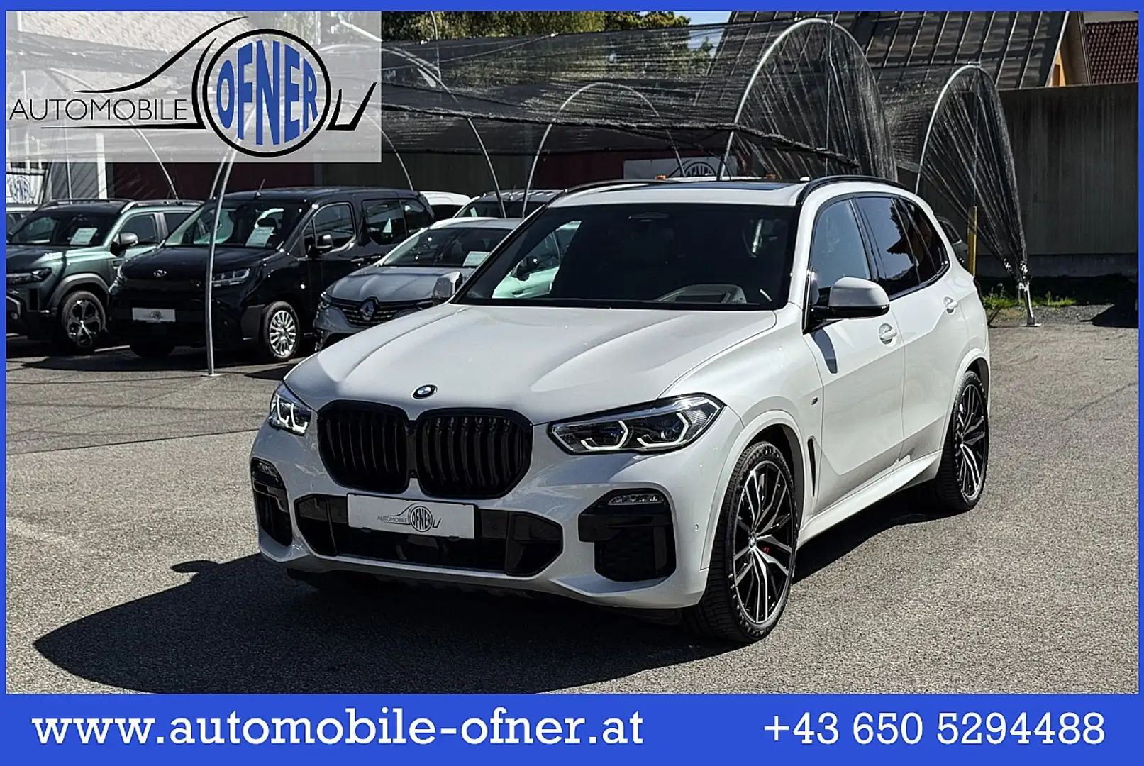 BMW X5 xDrive40d 48V Aut. M-Sport AHK Luft Standhzg He... Blanc - 1