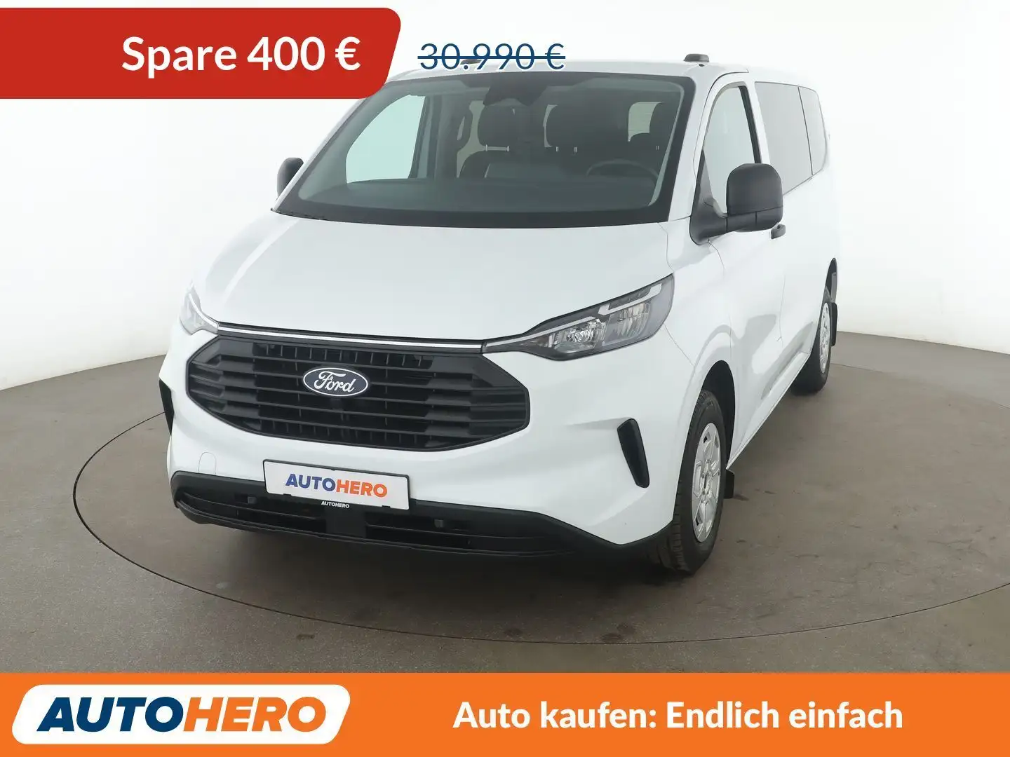 Ford Transit Custom 2.0 TDCi EcoBlue 320 L1 Trend *TEMPO*PDC* Bianco - 1