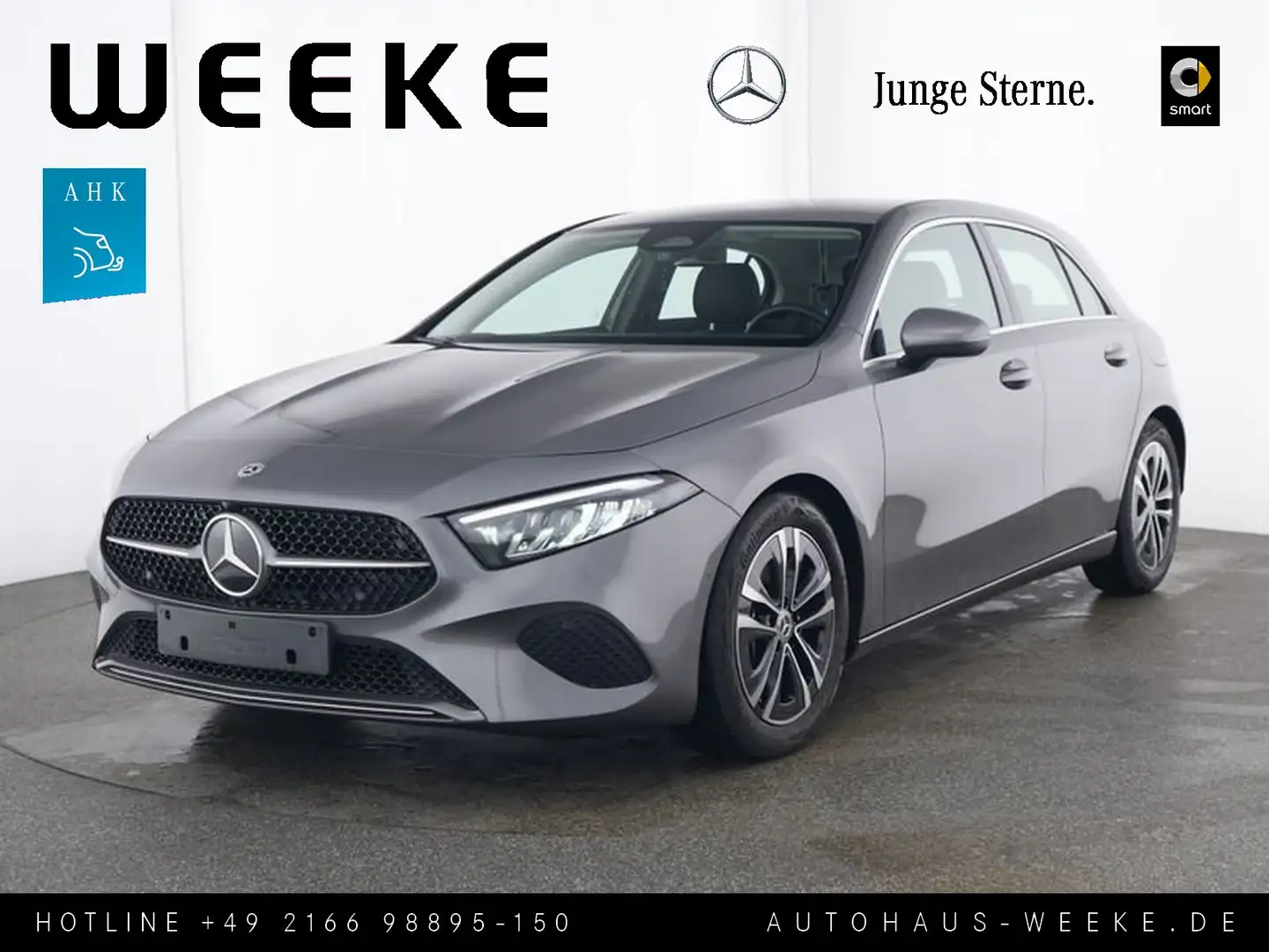 Mercedes-Benz A 180 Progressive ADVANCED+ANHÄNGERKUPPLUNG+KAME Gris - 1