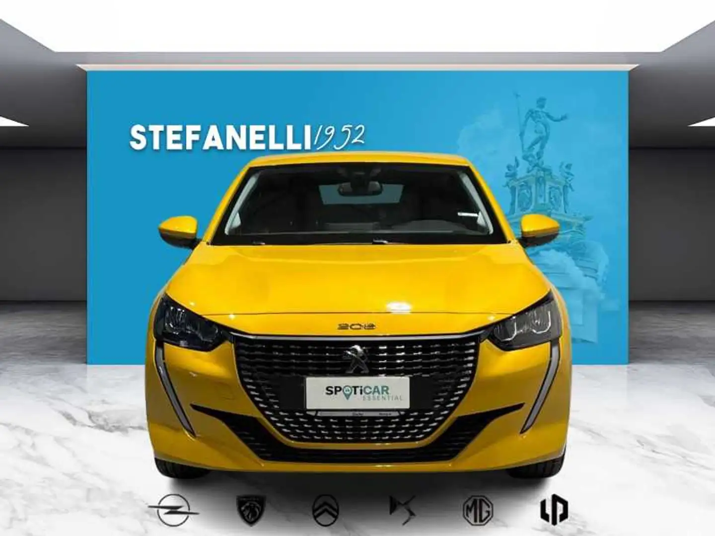 Peugeot 208 II 2019 - 208 1.5 bluehdi Allure Pack s&s 100cv Giallo - 2