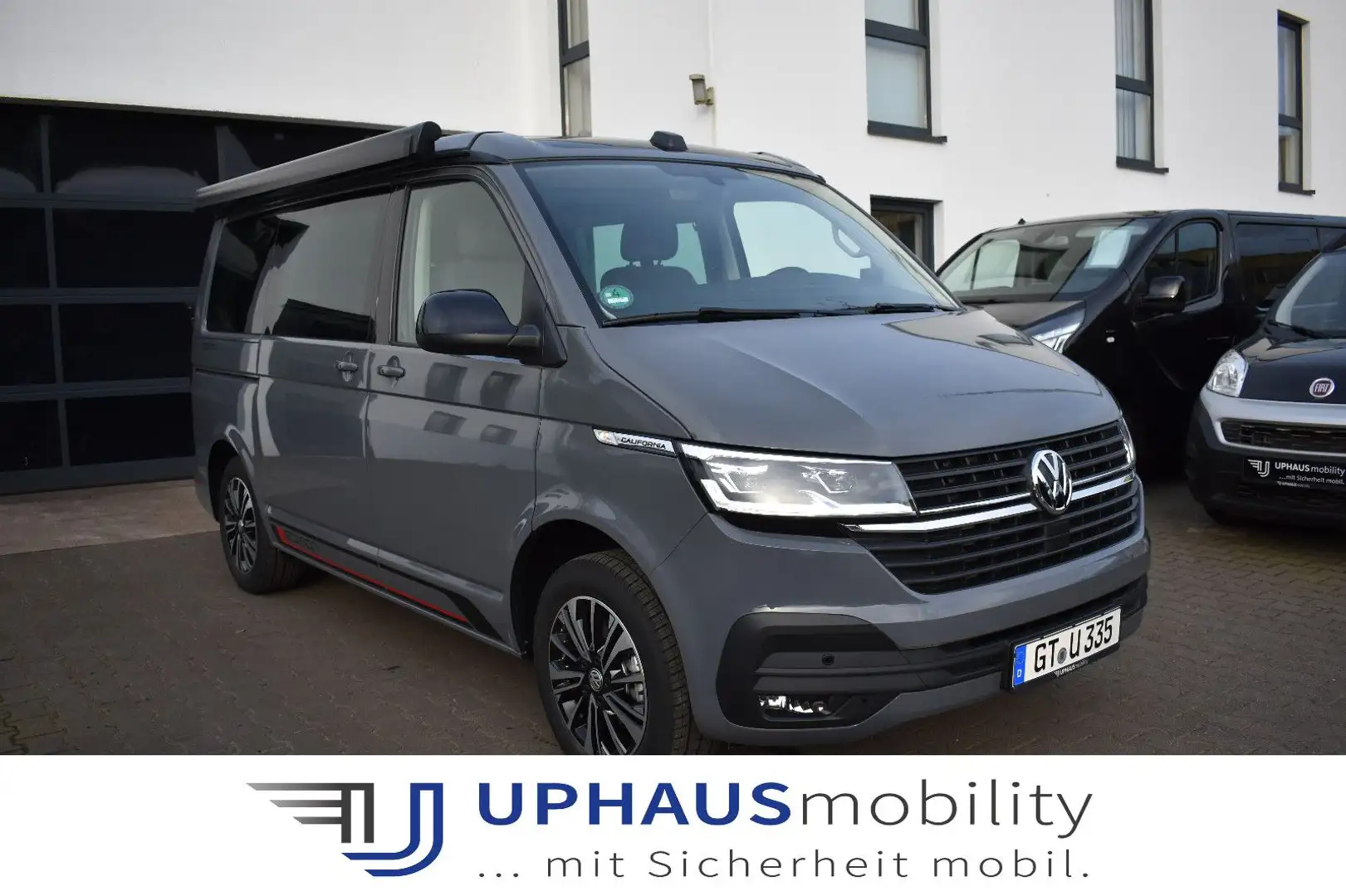 Volkswagen T6 California Ocean Edition 2,0 TDI DSG*LED*Sthz Šedá - 1