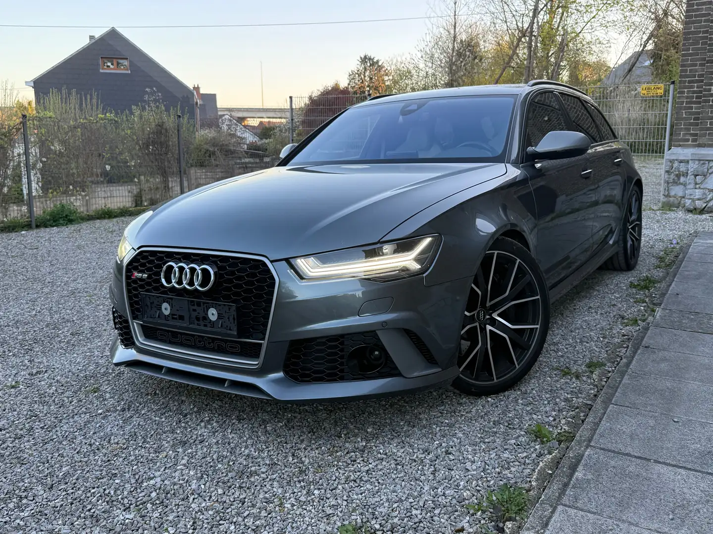 Audi RS6 ✅RS6 4.0 V8 TFSI 605 CH🔥Quattro Performance Gris - 2