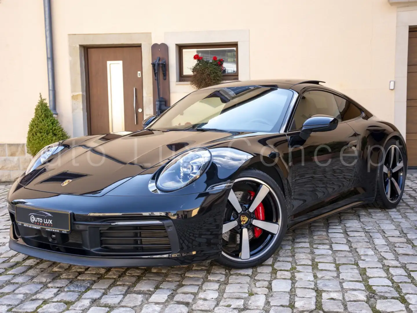 Porsche 992 911 Carrera 4S/Glasdach/ACC/360/Matrix/BOSE/18-weg Noir - 1