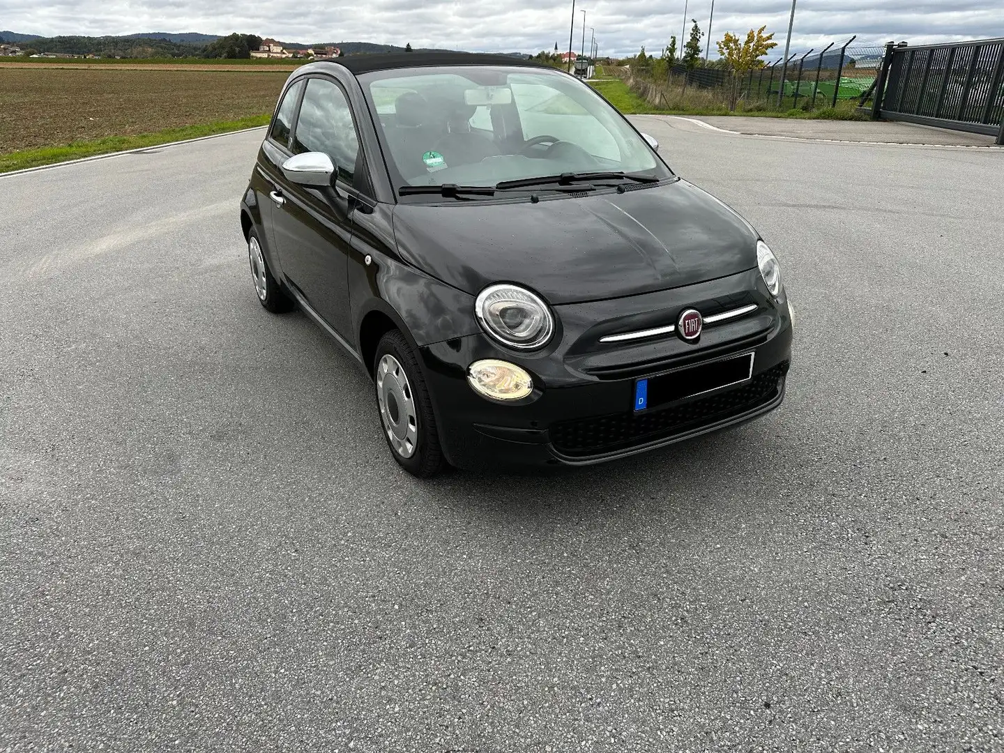 Fiat 500 Mirror Schwarz - 2