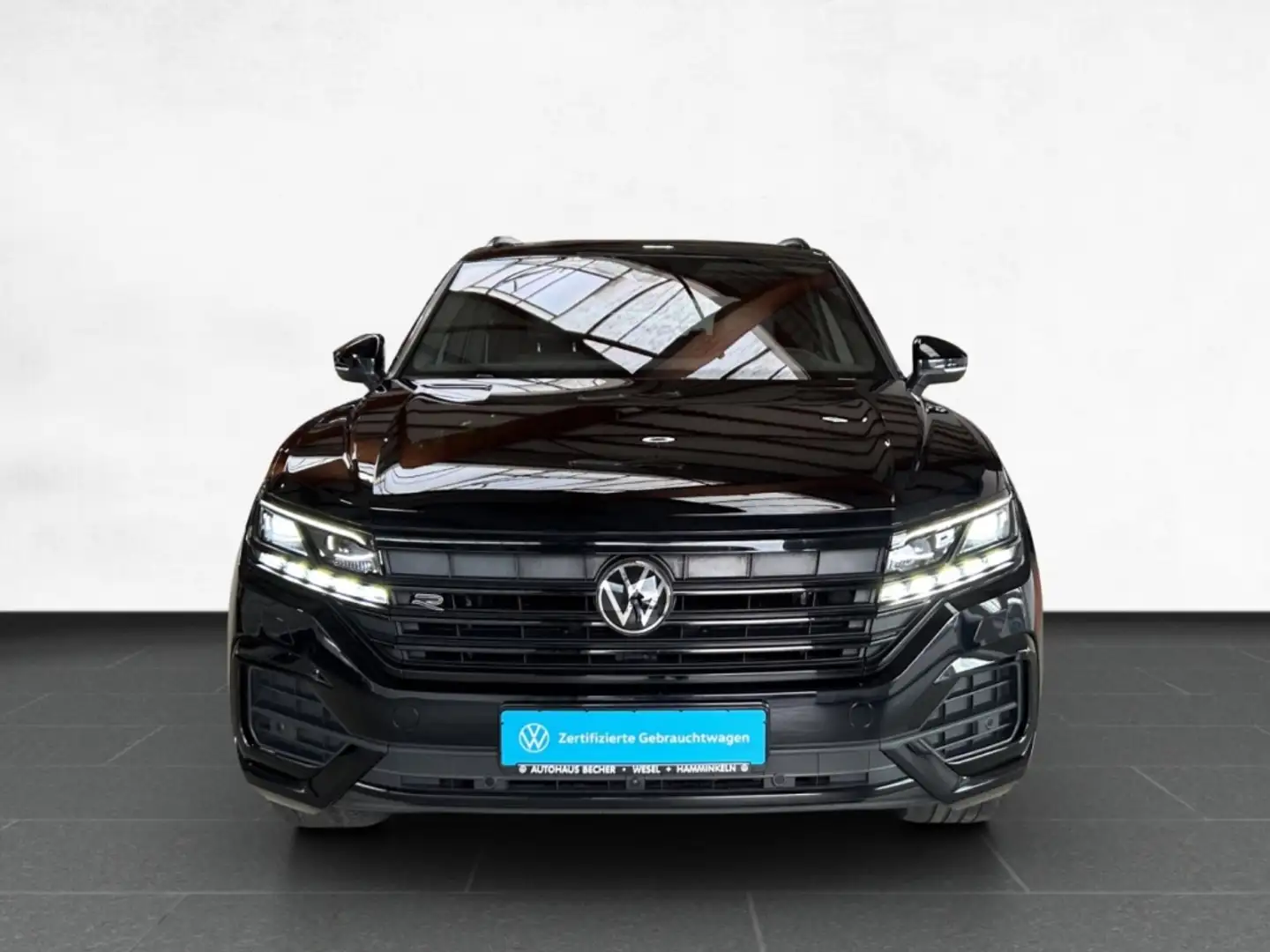 Volkswagen Touareg 3.0 TDI 4Motion R-Line /AHK/Navi/Matrix Schwarz - 2
