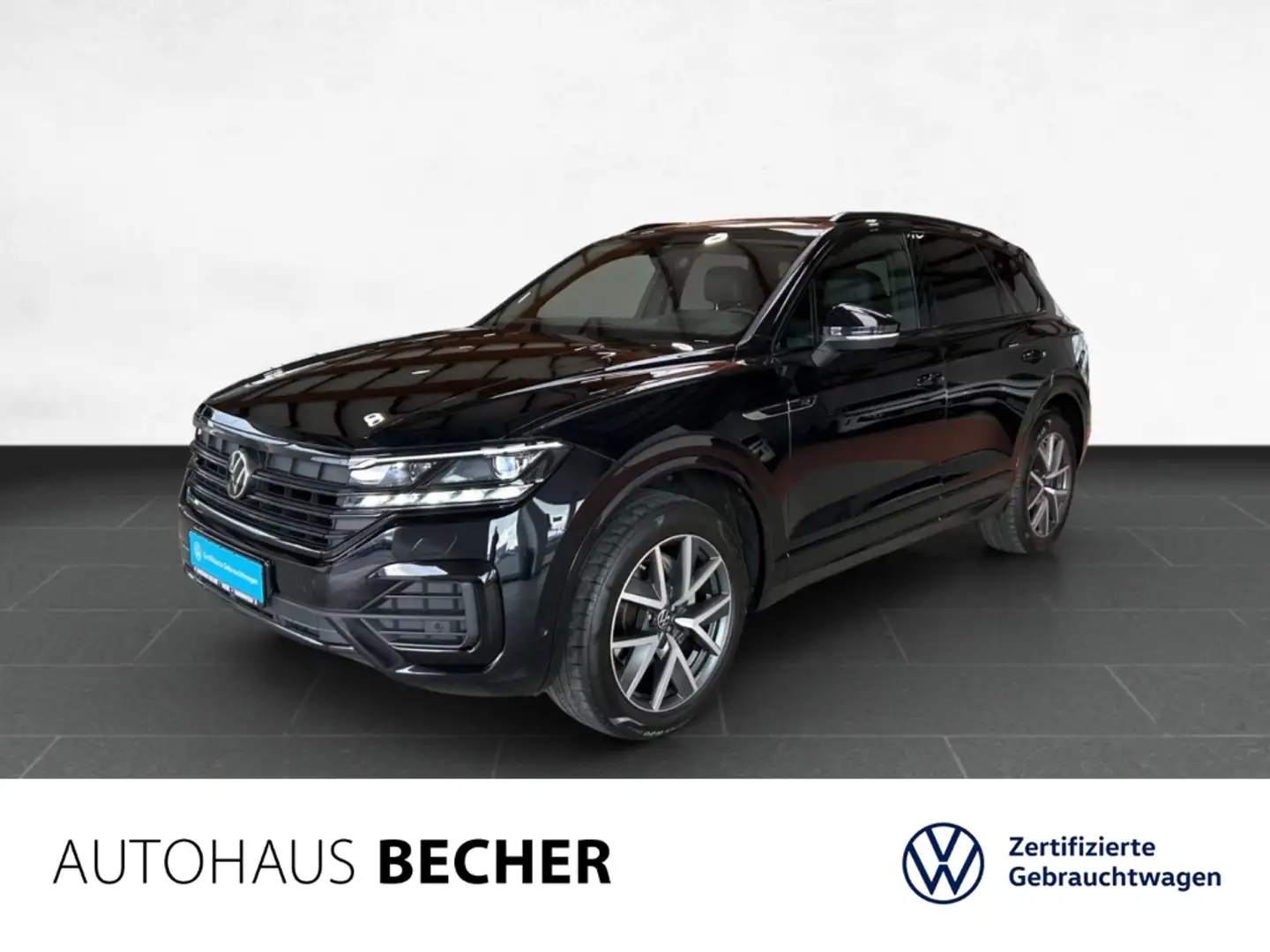 Volkswagen Touareg 3.0 TDI 4Motion R-Line /AHK/Navi/Matrix Schwarz - 1