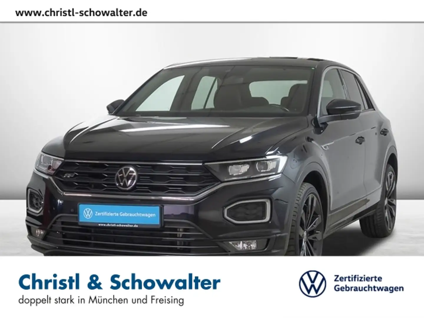 Volkswagen T-Roc 1.5 TSI DSG Sport R-Line LED NAVI KLIMA Noir - 1
