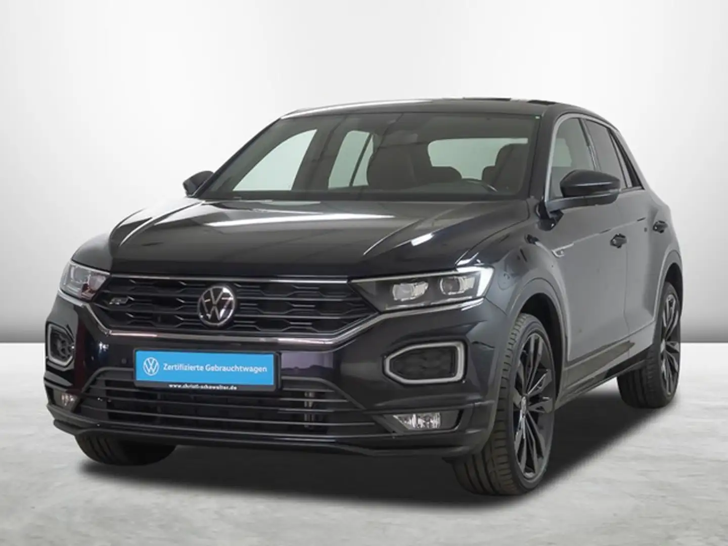 Volkswagen T-Roc 1.5 TSI DSG Sport R-Line LED NAVI KLIMA Noir - 2