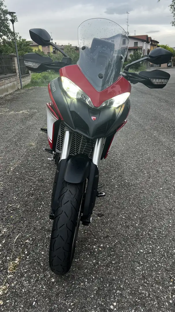 Ducati Multistrada 950 Ducati Red dashcam apple android - 2