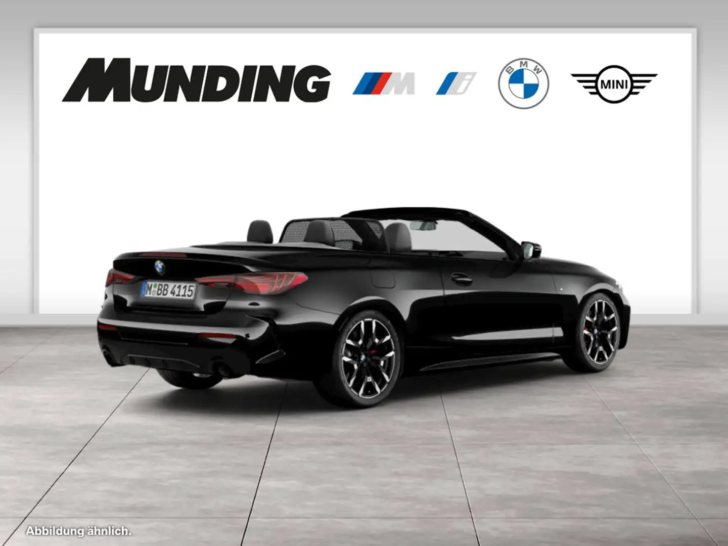 BMW 420 i A M-Sportpaket HiFi|DAB|LED|RFK|Komfortzg Zwart - 2