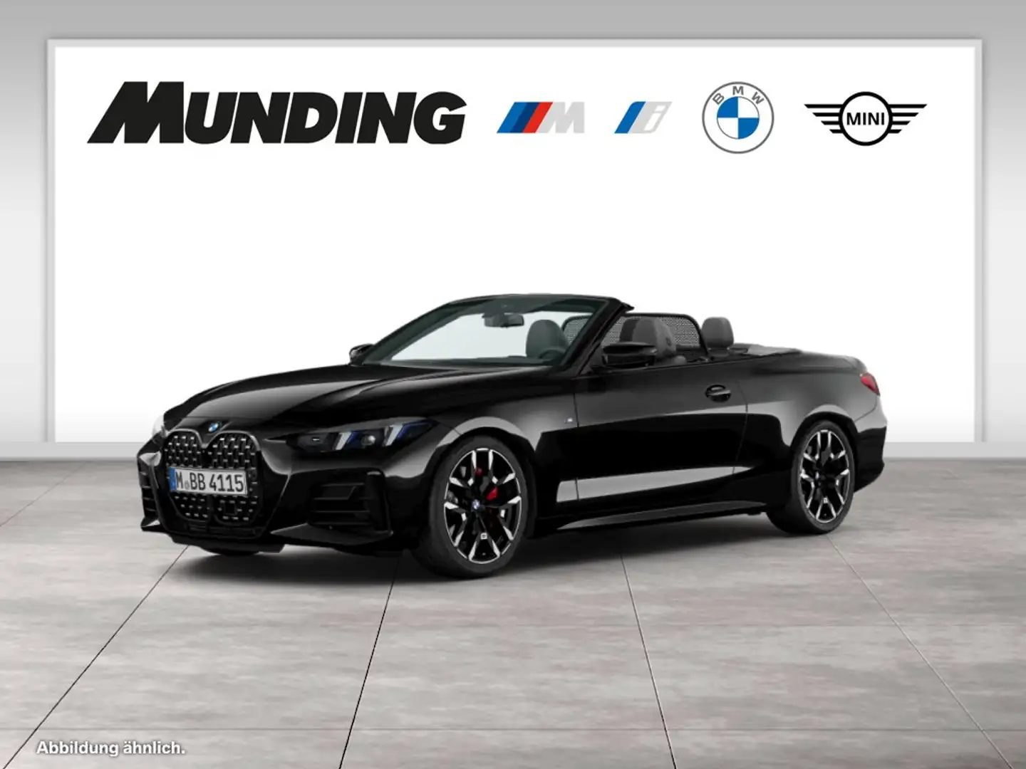 BMW 420 i A M-Sportpaket HiFi|DAB|LED|RFK|Komfortzg Zwart - 1