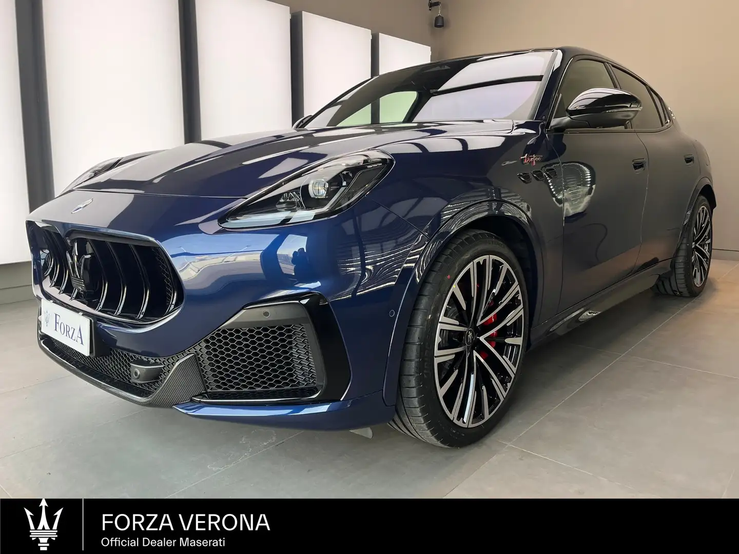 Maserati Grecale Grecale 3.0 V6 Trofeo 530cv Nuova New Blu Modena Синій - 1