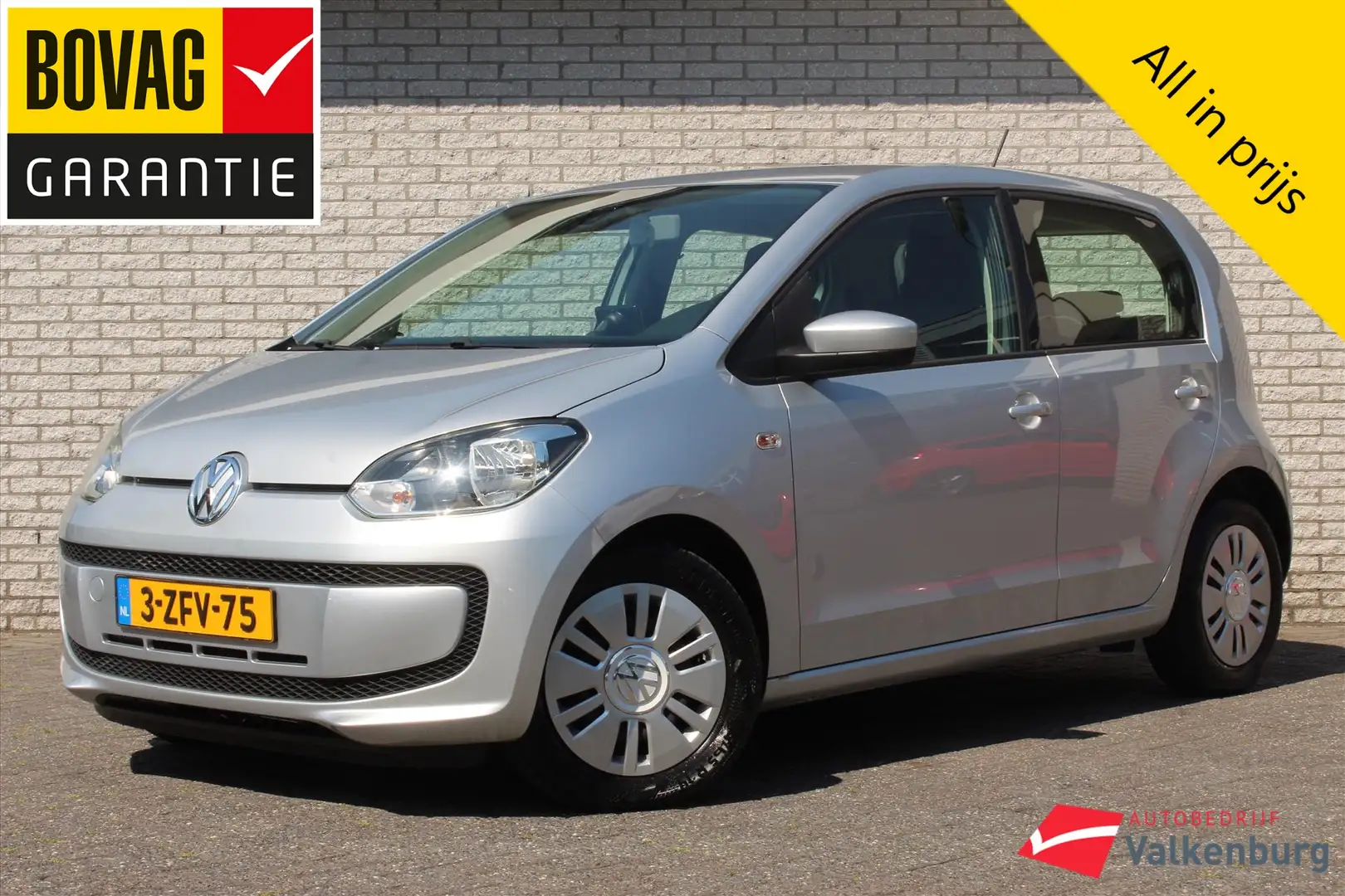 Volkswagen up! 1.0 Move up! BlueMotion | 5deurs | NAVI | Airco | Grijs - 1