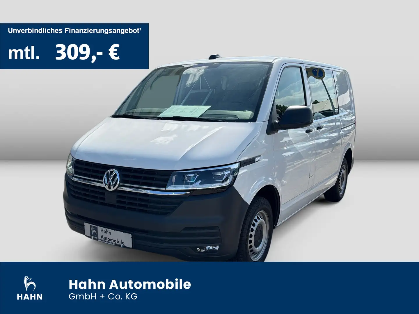 Volkswagen T6.1 Transporter Kasten LED PDC/Kamera Sitzheizu Weiß - 1