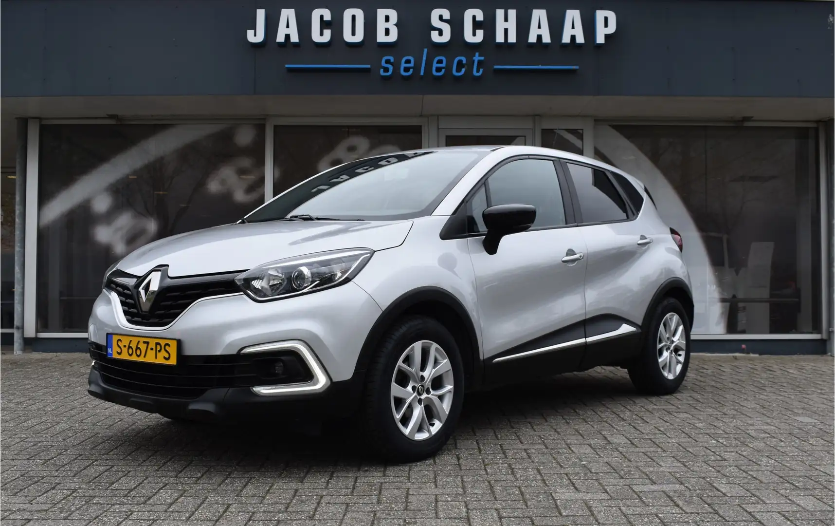Renault Captur 0.9 TCe Limited / Cruise Control / Parkeerhulp ach Grau - 1