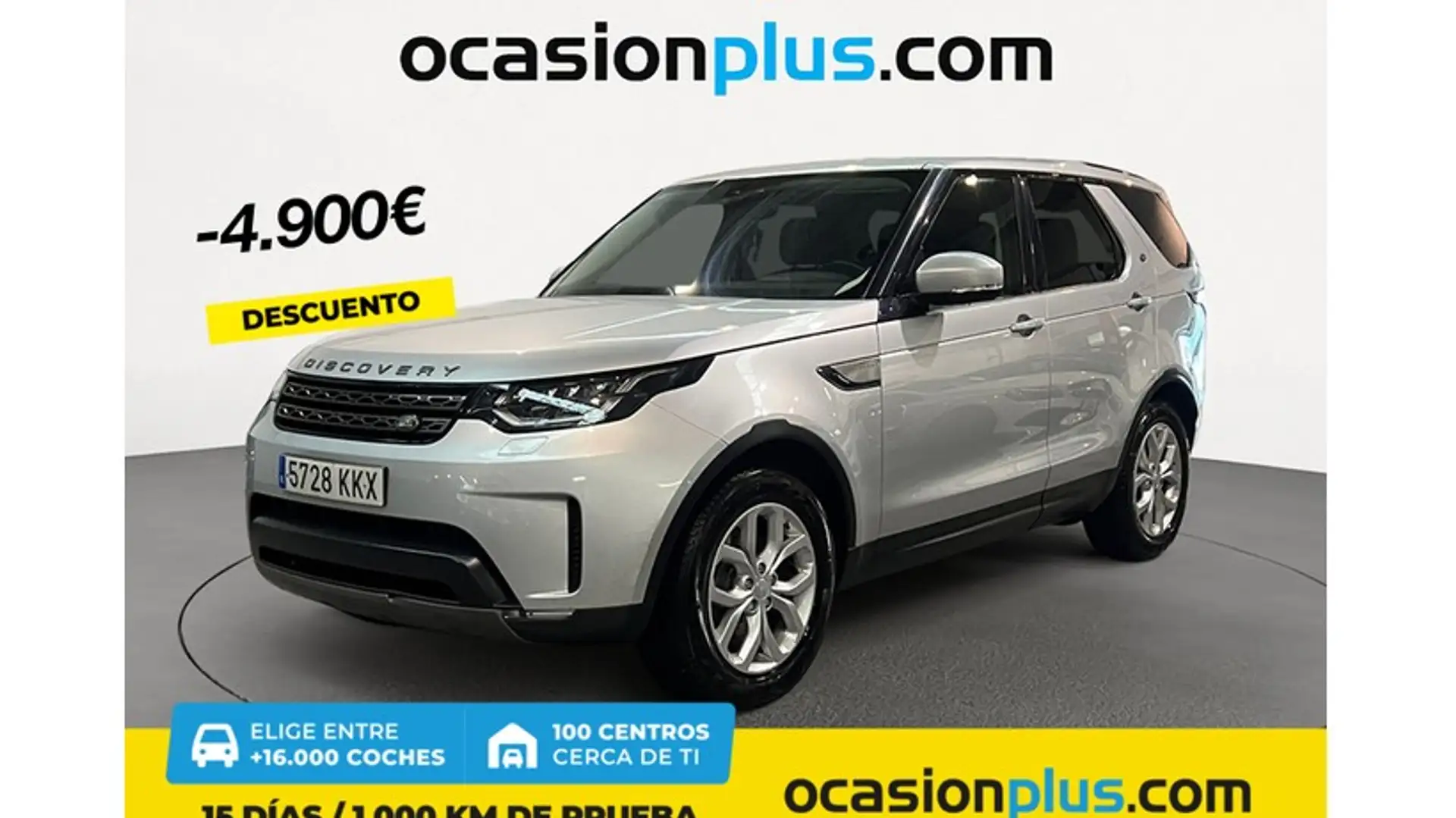 Land Rover Discovery 3.0TD6 SE Aut. Plateado - 1