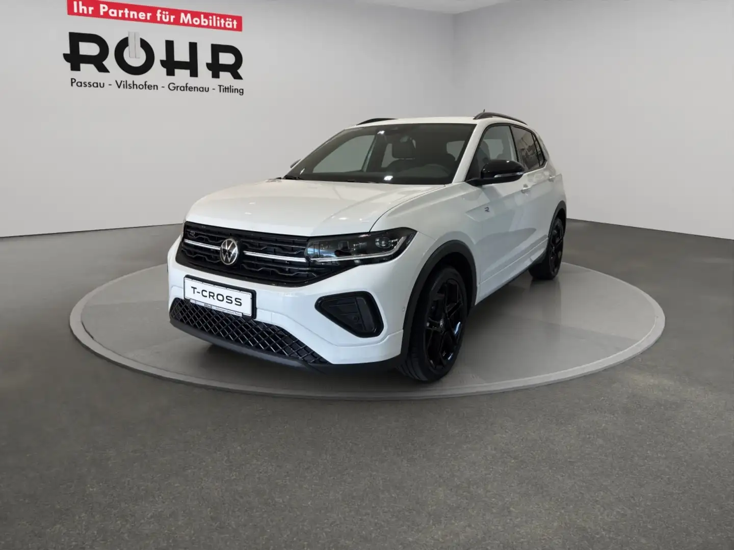 Volkswagen T-Cross R-Line (BlackStyle/AHK/IQ.Drive) 1.5 l TSI ACT 7-G Blanc - 2