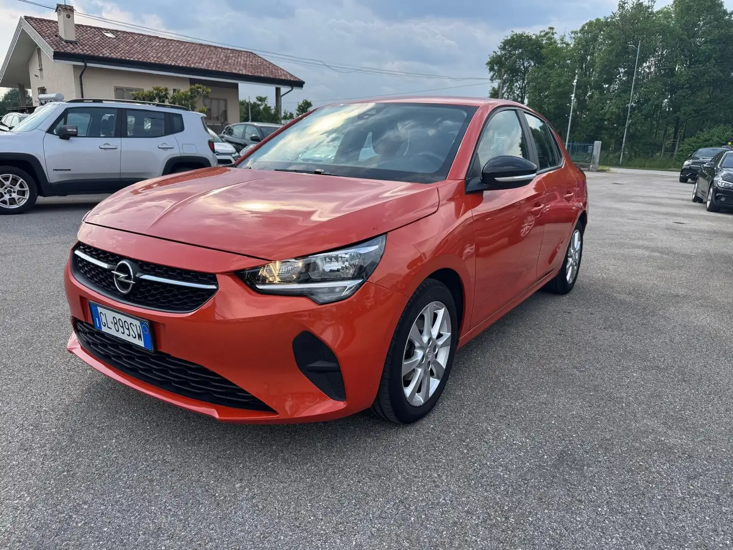 Opel Corsa NEOPATENTATI  S Corsa 1.2 Edition tg : GL899SW Arancione - 2