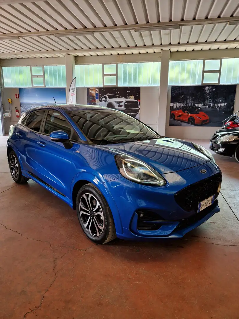 Ford Puma 1.0 EcoBoost Hybrid 125 CV S&S aut. ST-Line X Blu/Azzurro - 1