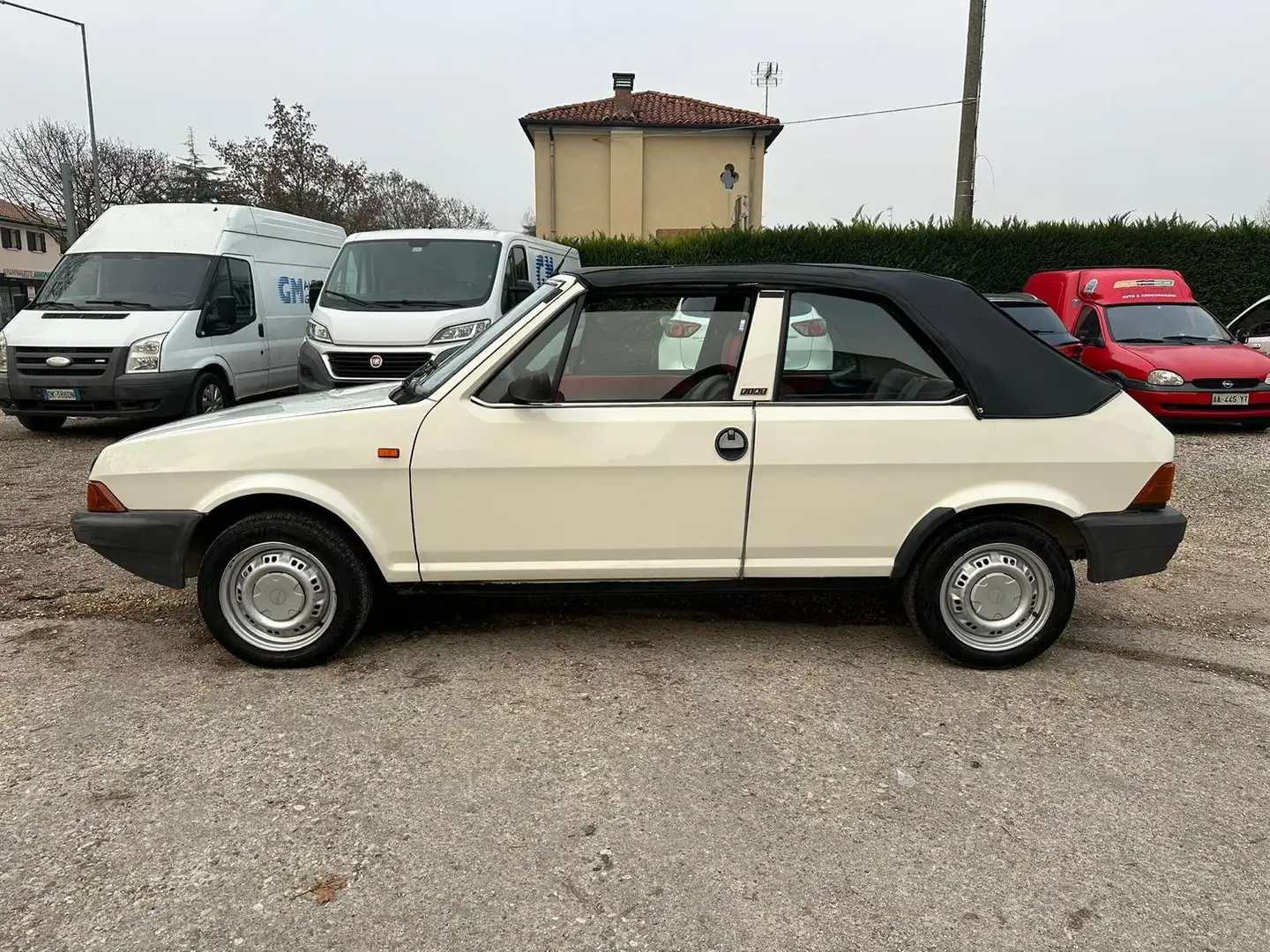 Fiat Ritmo BERTONE Omol ASI Cabrio 1.5 S 85cv Bílá - 2