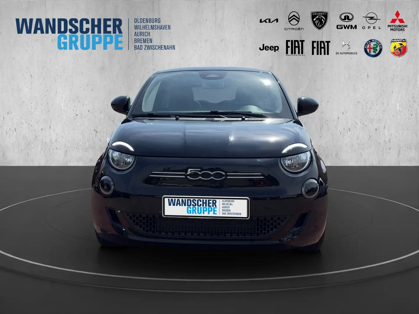 Fiat 500e Icon 42kWh *GROßE BATTERIE*ISOFIX*DAB* Noir - 2
