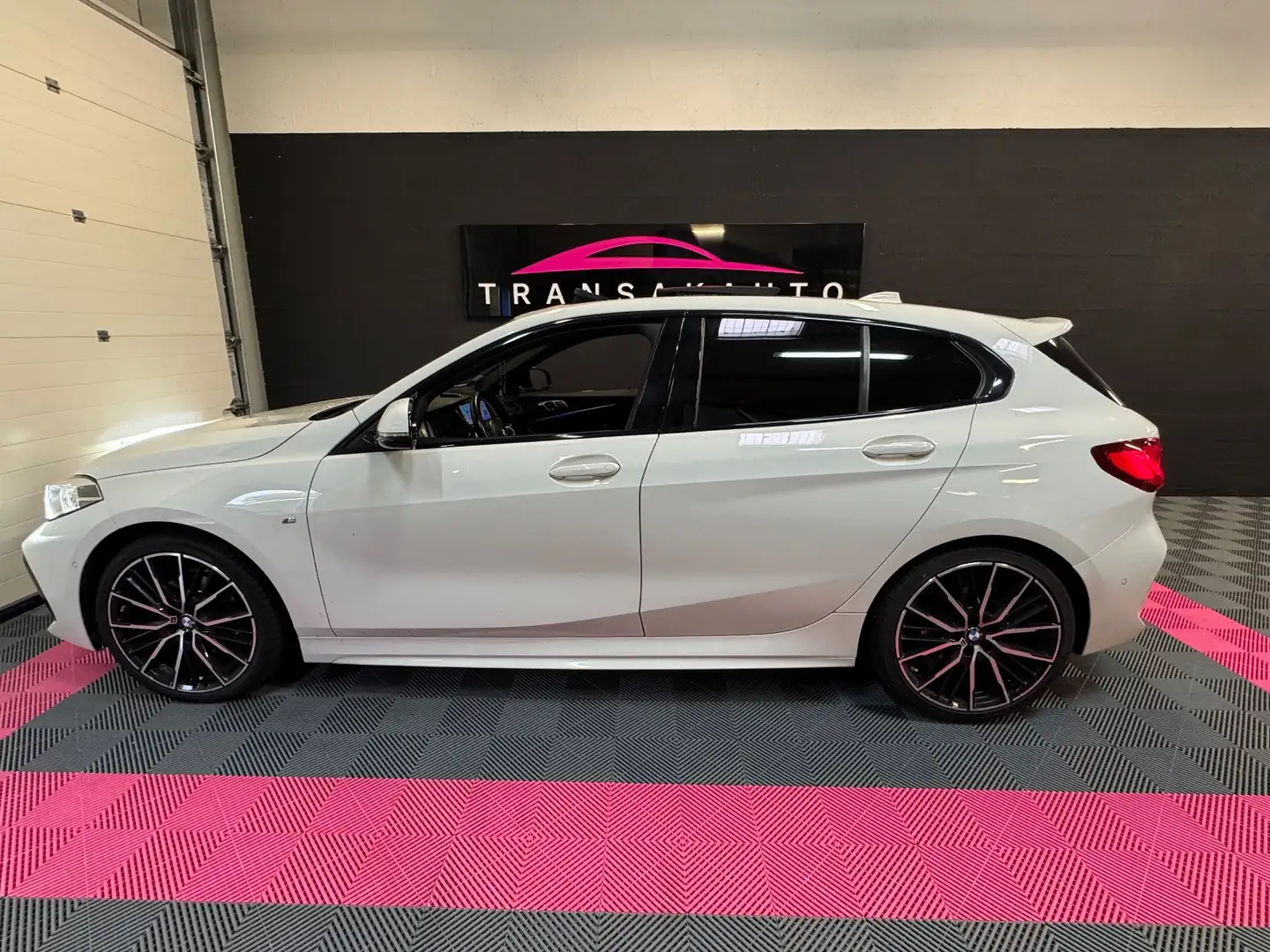 BMW 118 118d 150 ch BVA8 M Sport Blanc - 2