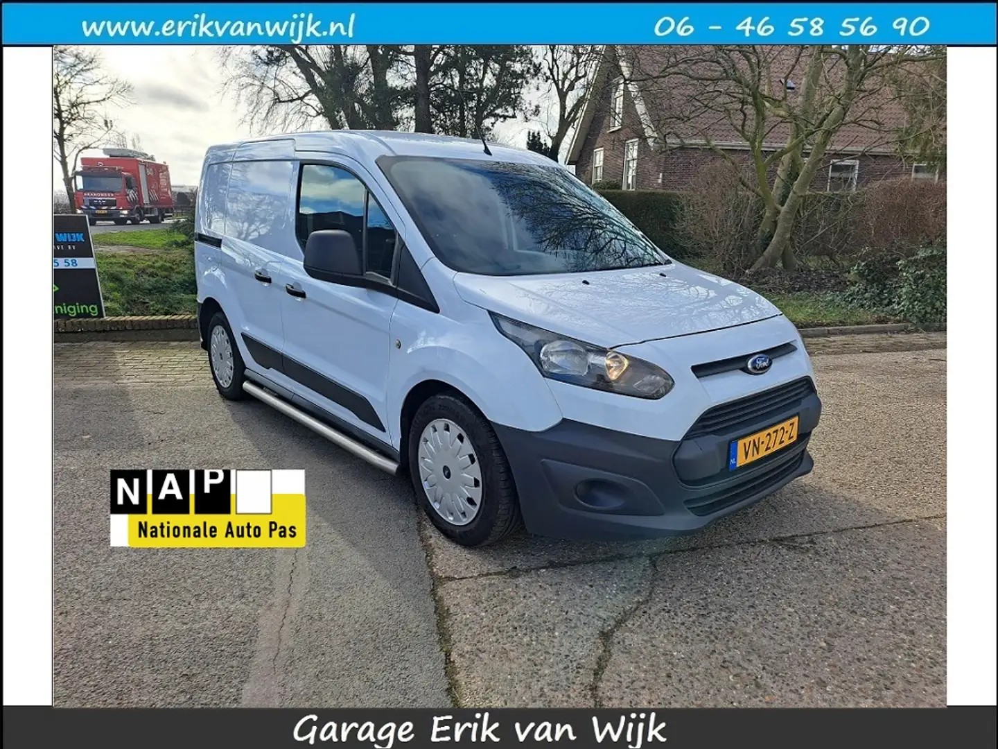 Ford Transit Connect 1.6 TDCI L1 First Edition Airco/Bluetooth/Trekhaak Wit - 1