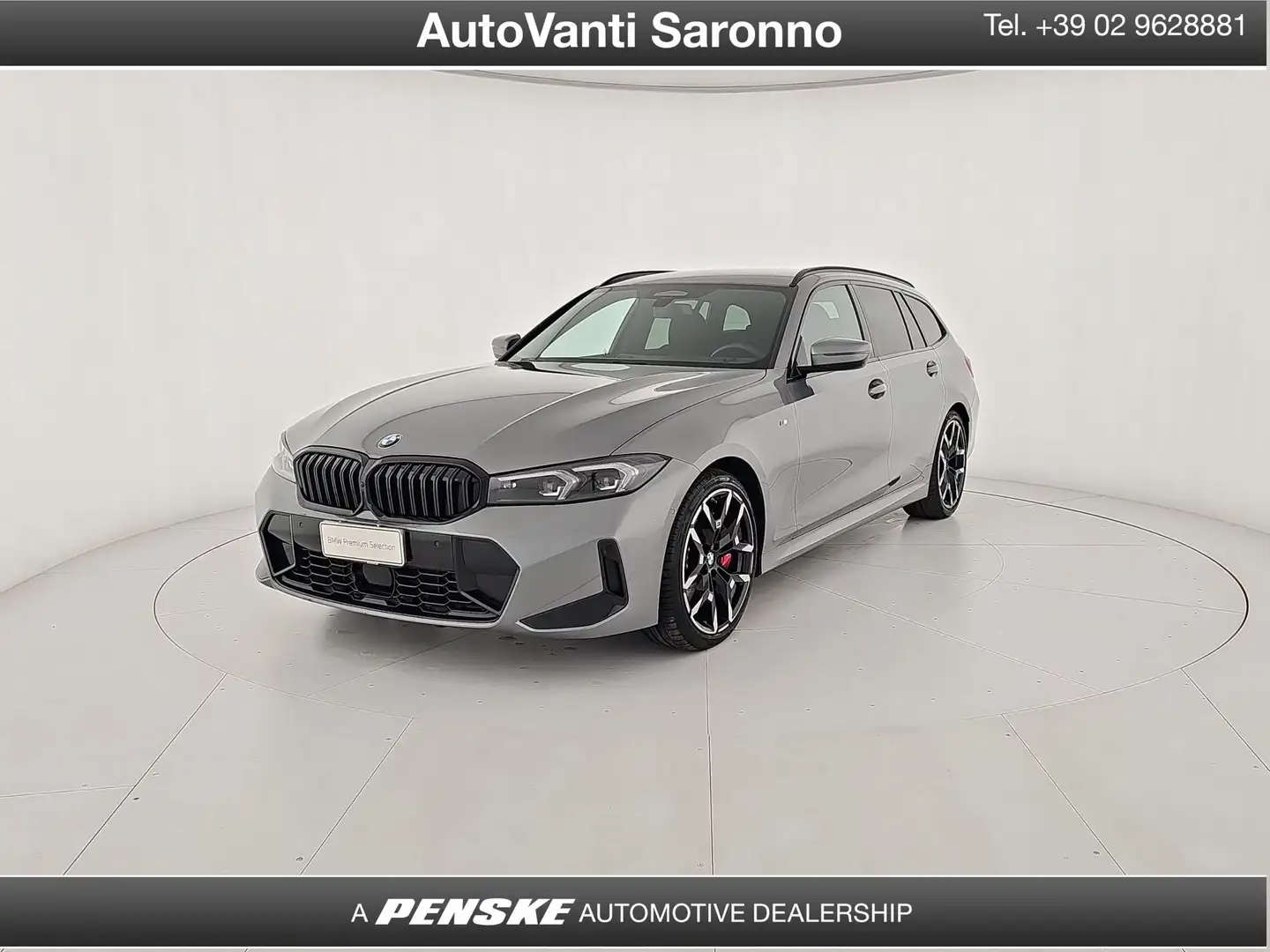 BMW 320 320d 48V Touring Msport Pro Grigio - 1