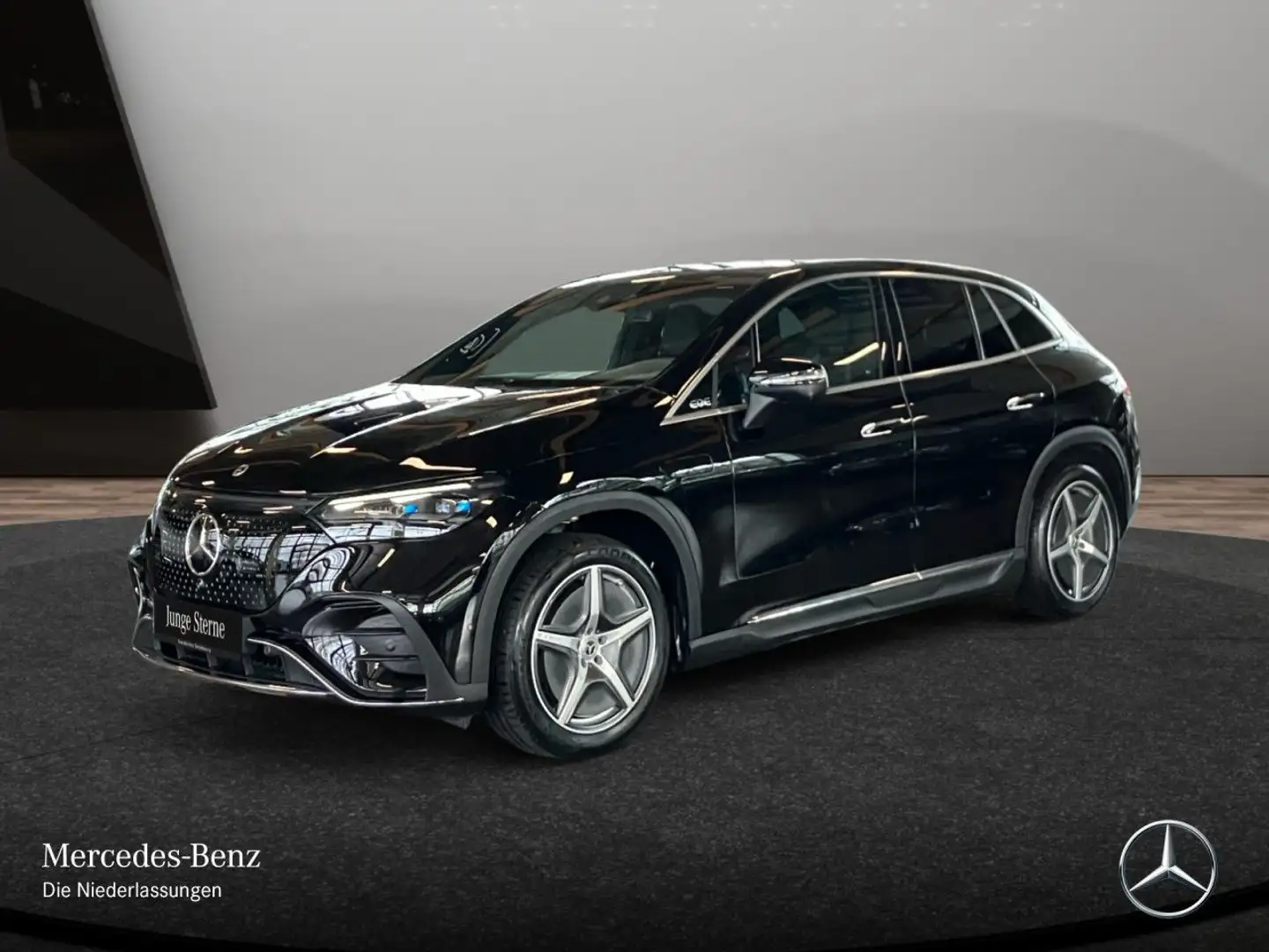 Mercedes-Benz EQE SUV EQE 500 4M AMG+PANO+AHK+BURMESTER+KEYLESS Schwarz - 2