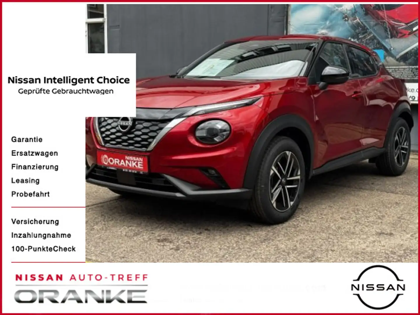 Nissan Juke 1.6 Hybrid N-Connecta WP*Navi*BFS*MJ25 Rot - 1
