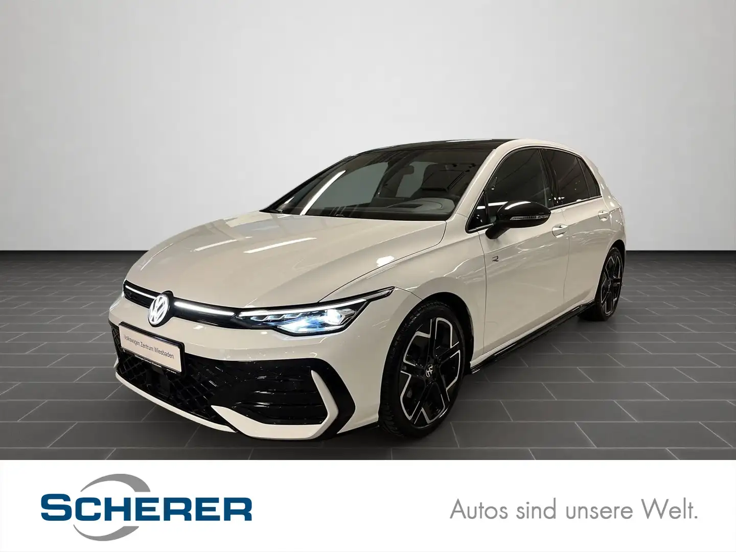 Volkswagen Golf VIII 1,5 eTSI DSG R-Line, Navi, Sitzh., HUD Blanc - 1