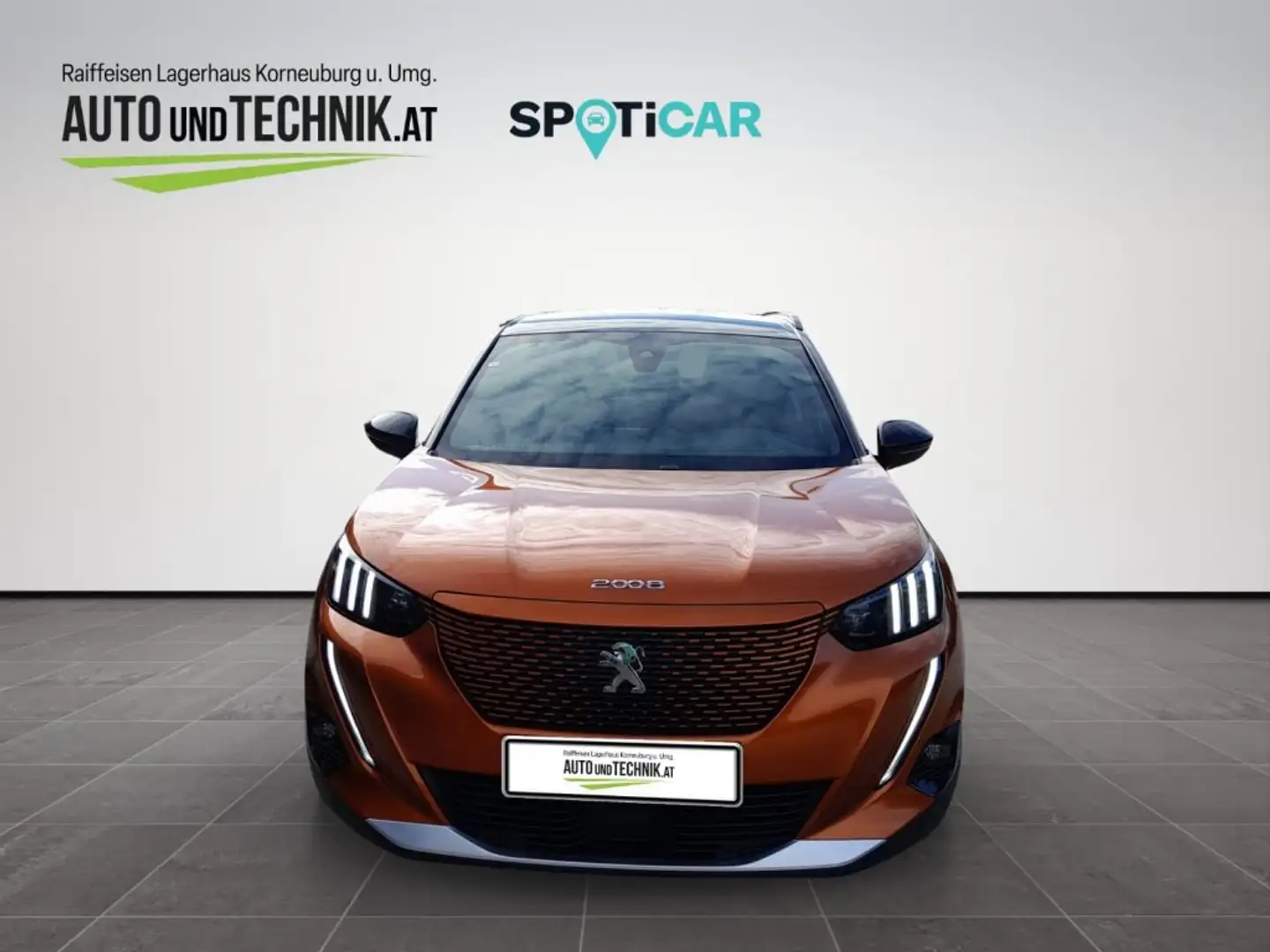 Peugeot 2008 E-GT LINE Orange - 2