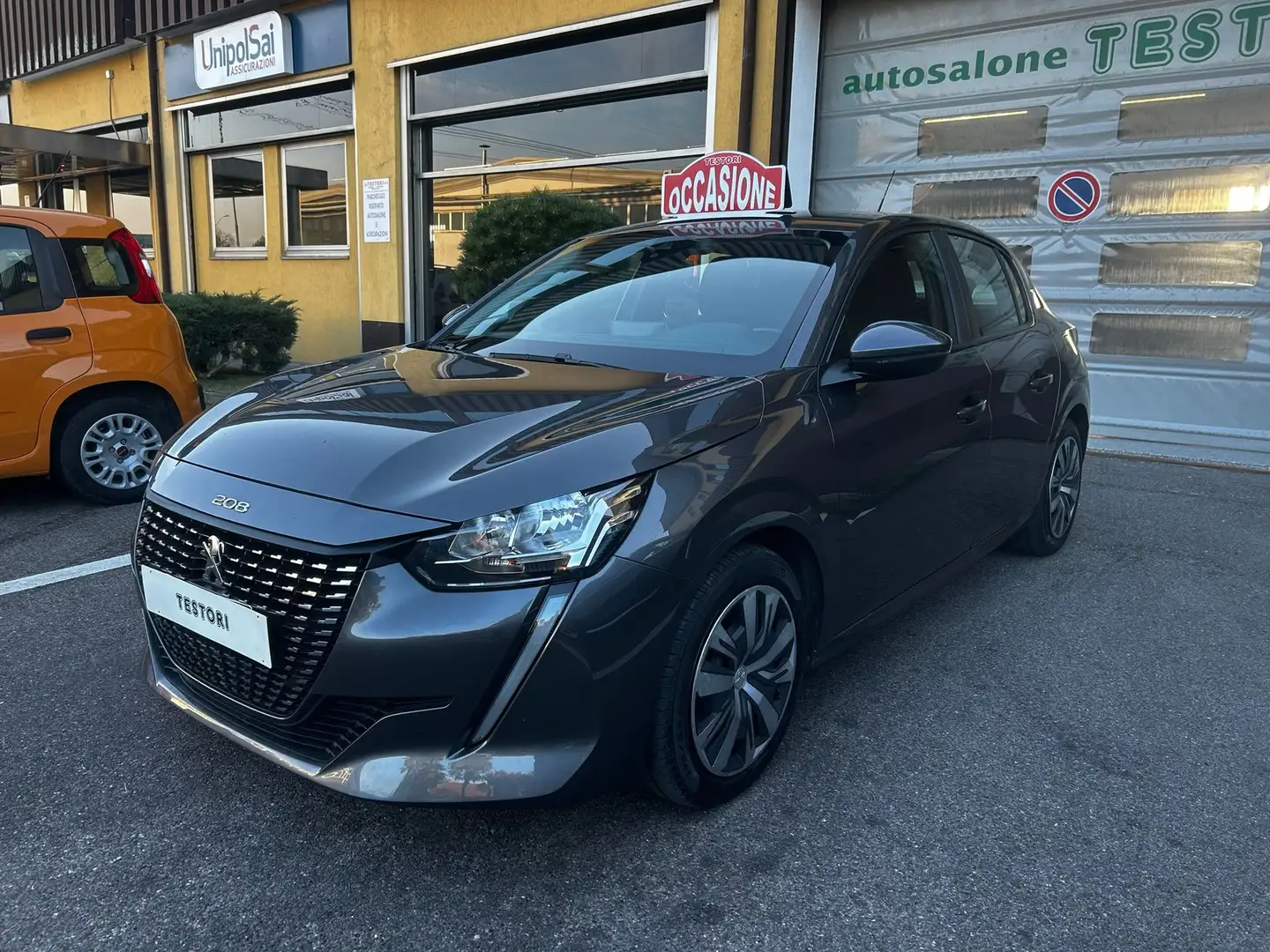 Peugeot 208 208 1.2 puretech Active 100cv Grijs - 1